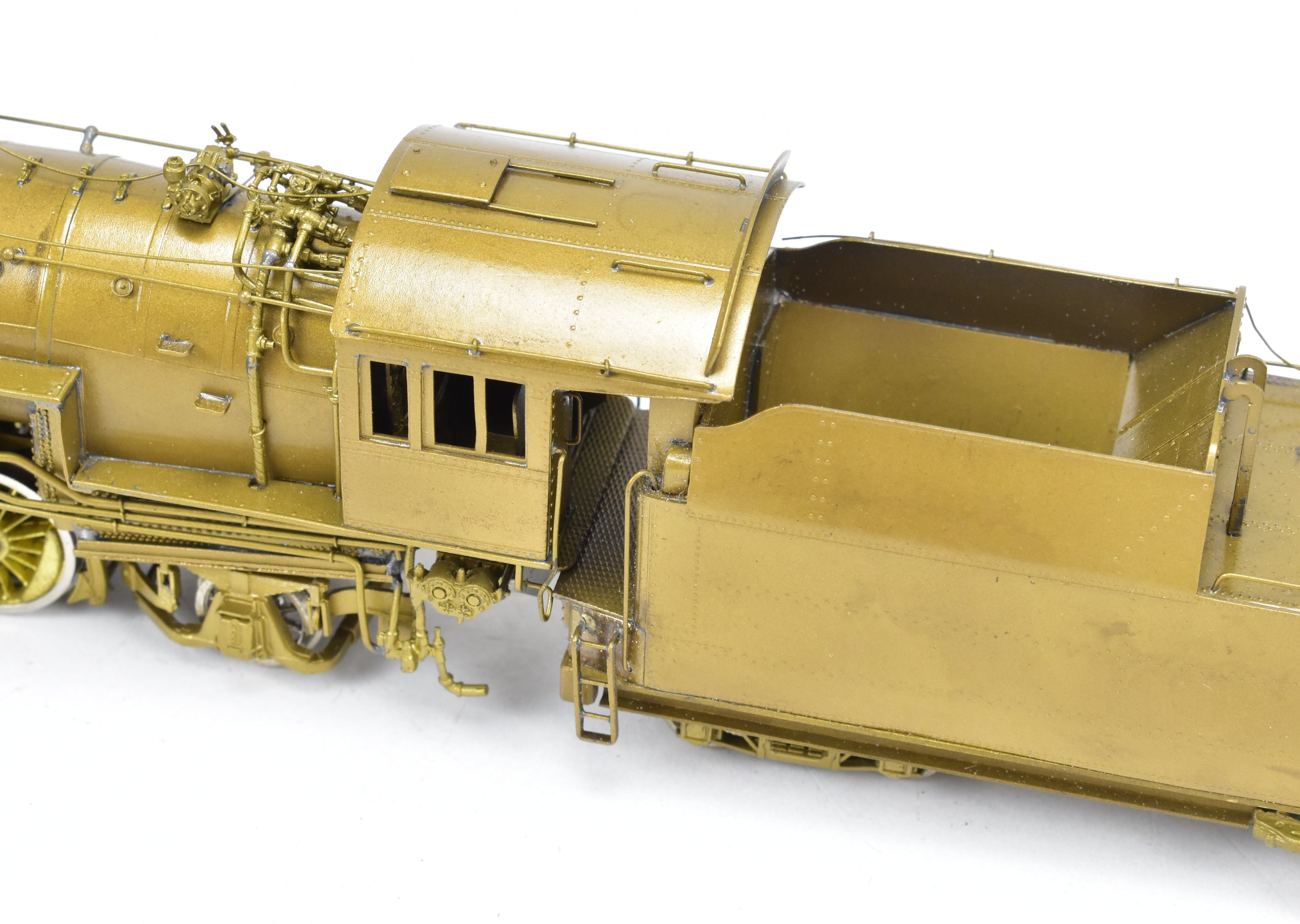 HO Scale Brass Model of Oriental Limited CB&Q - Burlington Route O - 1a 2 - 8 - 2 Steam Locomotive