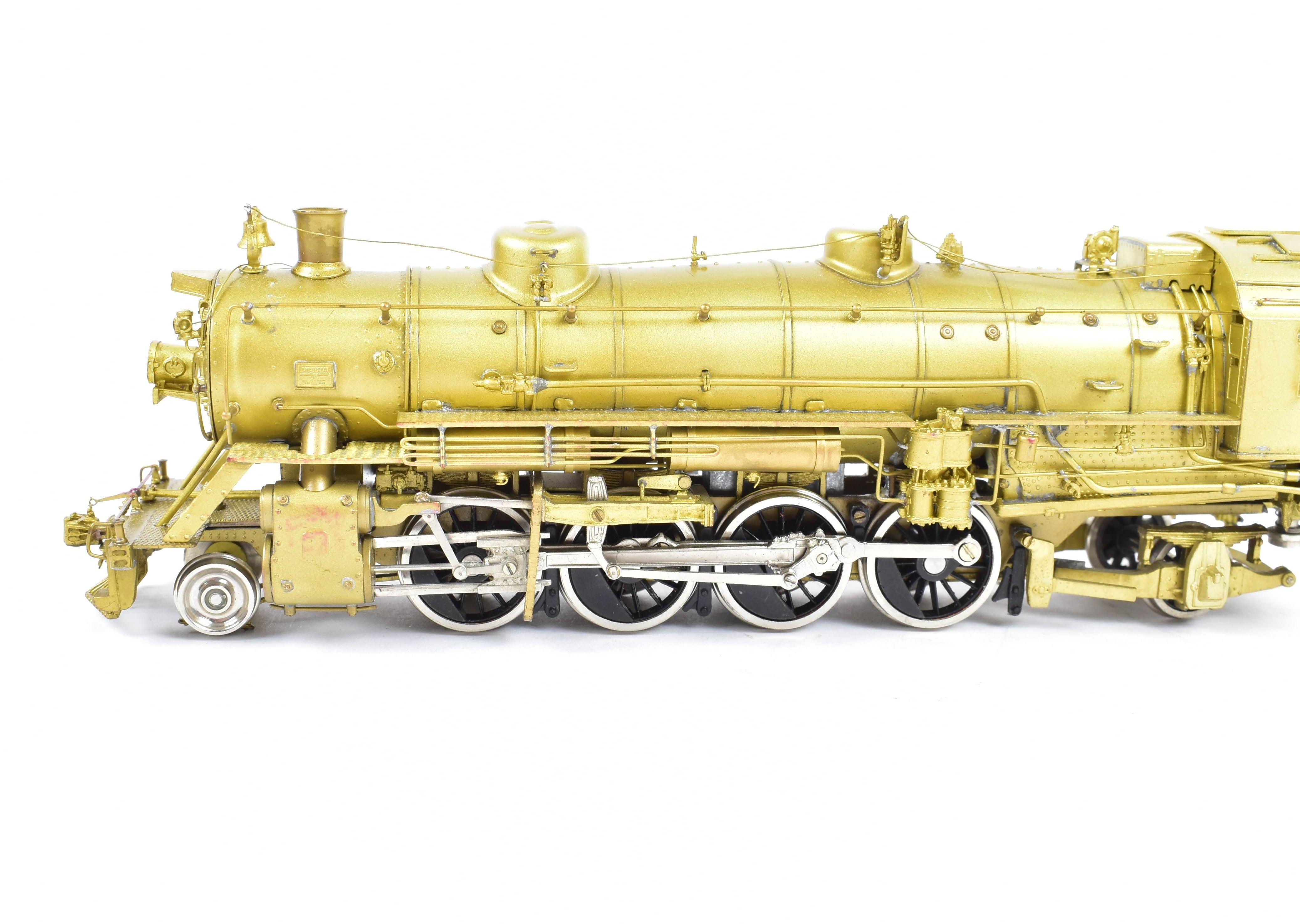 HO Scale Brass Model Train - Key Imports GTW Grand Trunk Western 3700 2-8-2 Mikado Engine