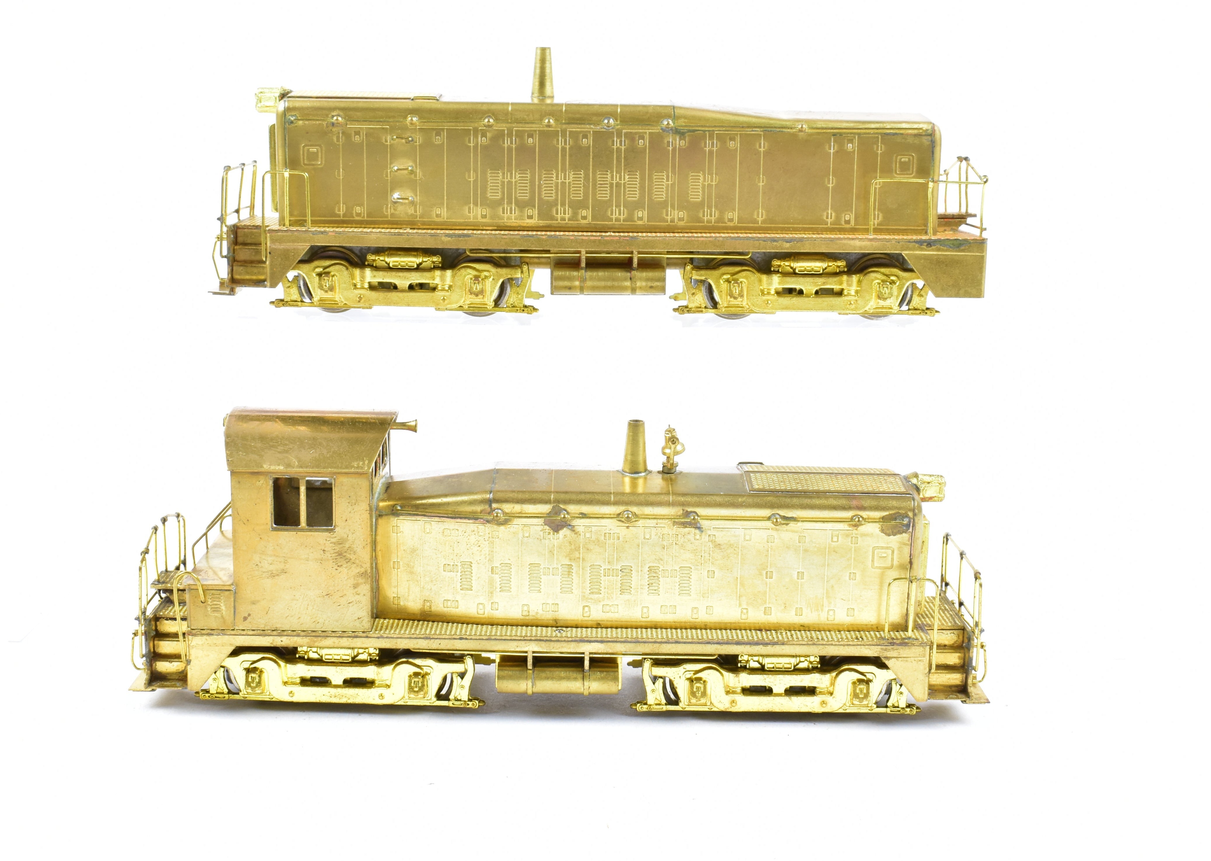 HO Brass Trains Inc. EMD TR-6 Cow and Calf Switcher Set for Various Railroads
