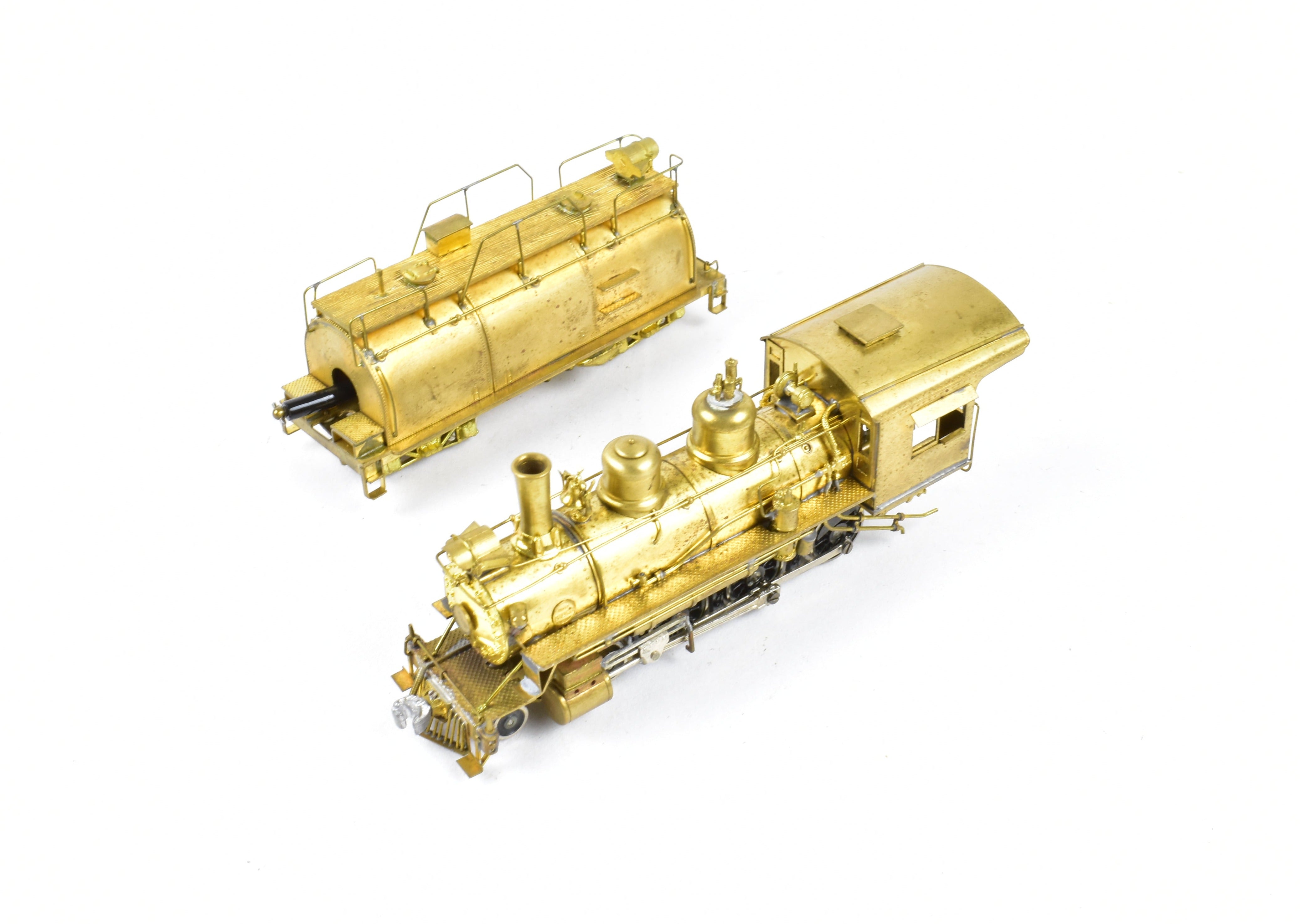 HOn3 Scale Brass Pacific Fast Mail (PFM) - United Southern Pacific No. 9 4-6-0 Tender Drive Model Train