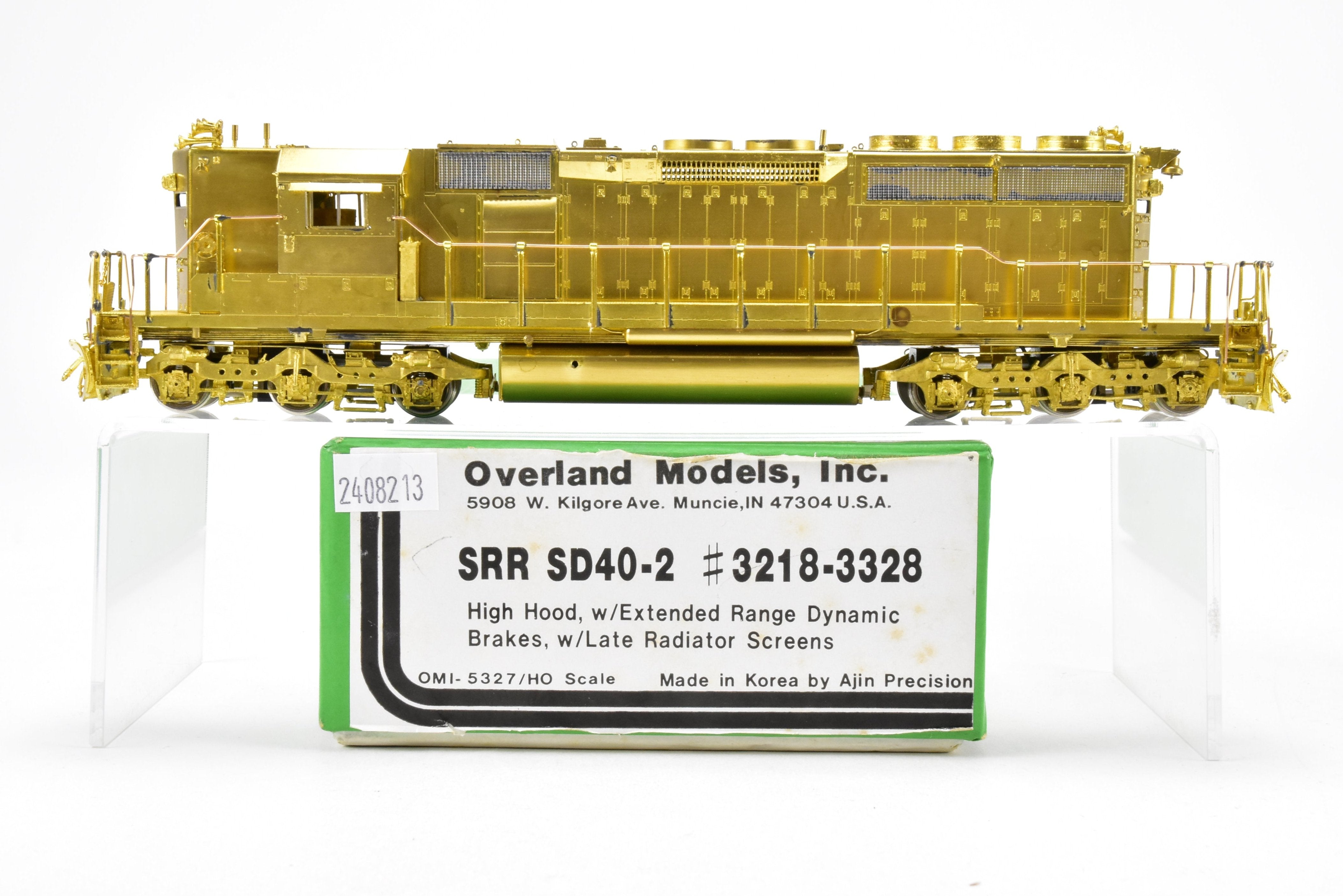 HO Brass OMI SRR Southern Railway EMD SD40 - 2 High Short Hood Nos. 3218 - 3328