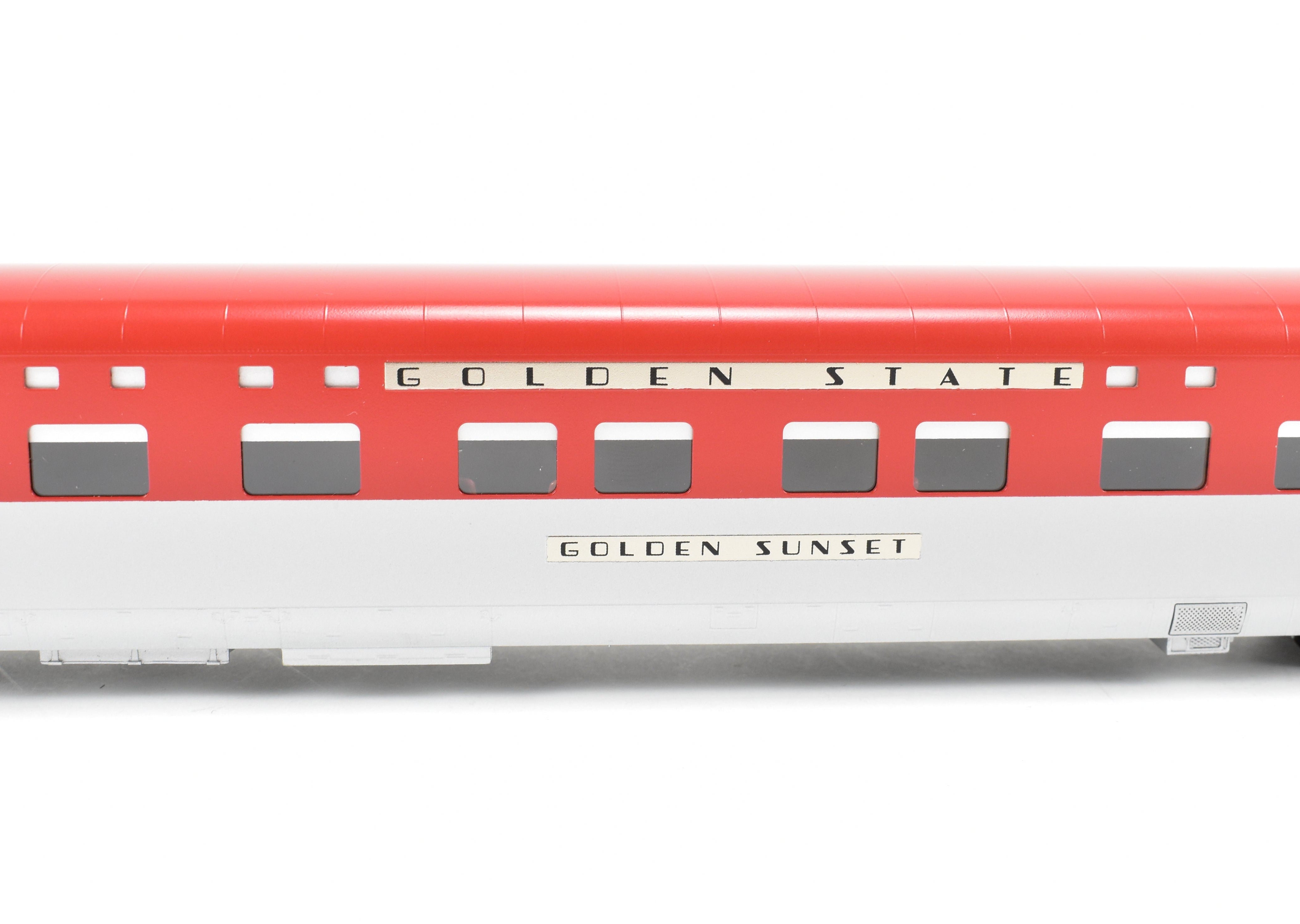 HO Scale Brass Challenger Imports CRI&P/SP 10-Car Passenger Train Set Factory Painted - Incomplete, Rock Island and Southern Pacific Golden State Edition