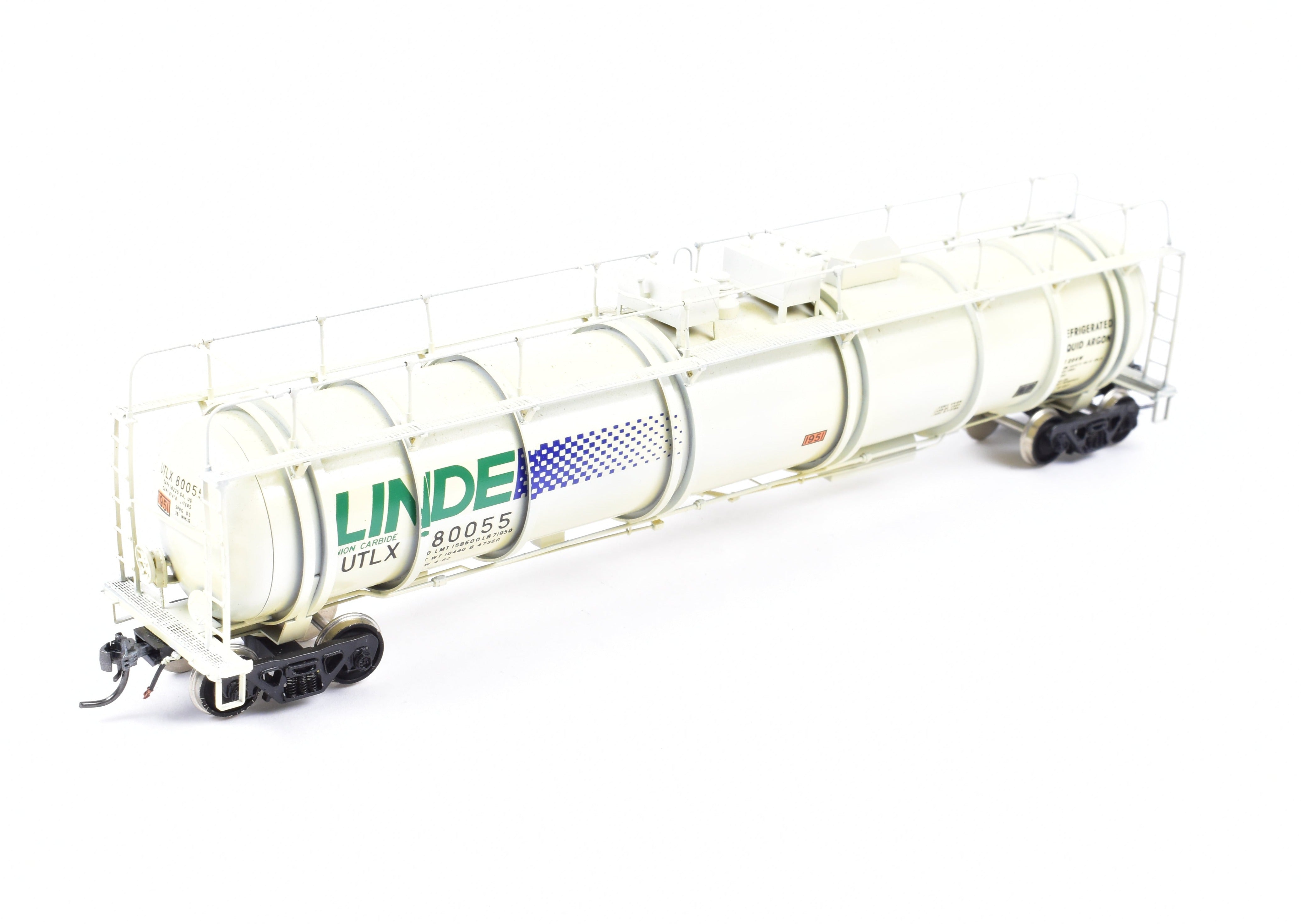 HO Brass OMI by Overland Models: Custom Painted Liquid Argon Tank #80055