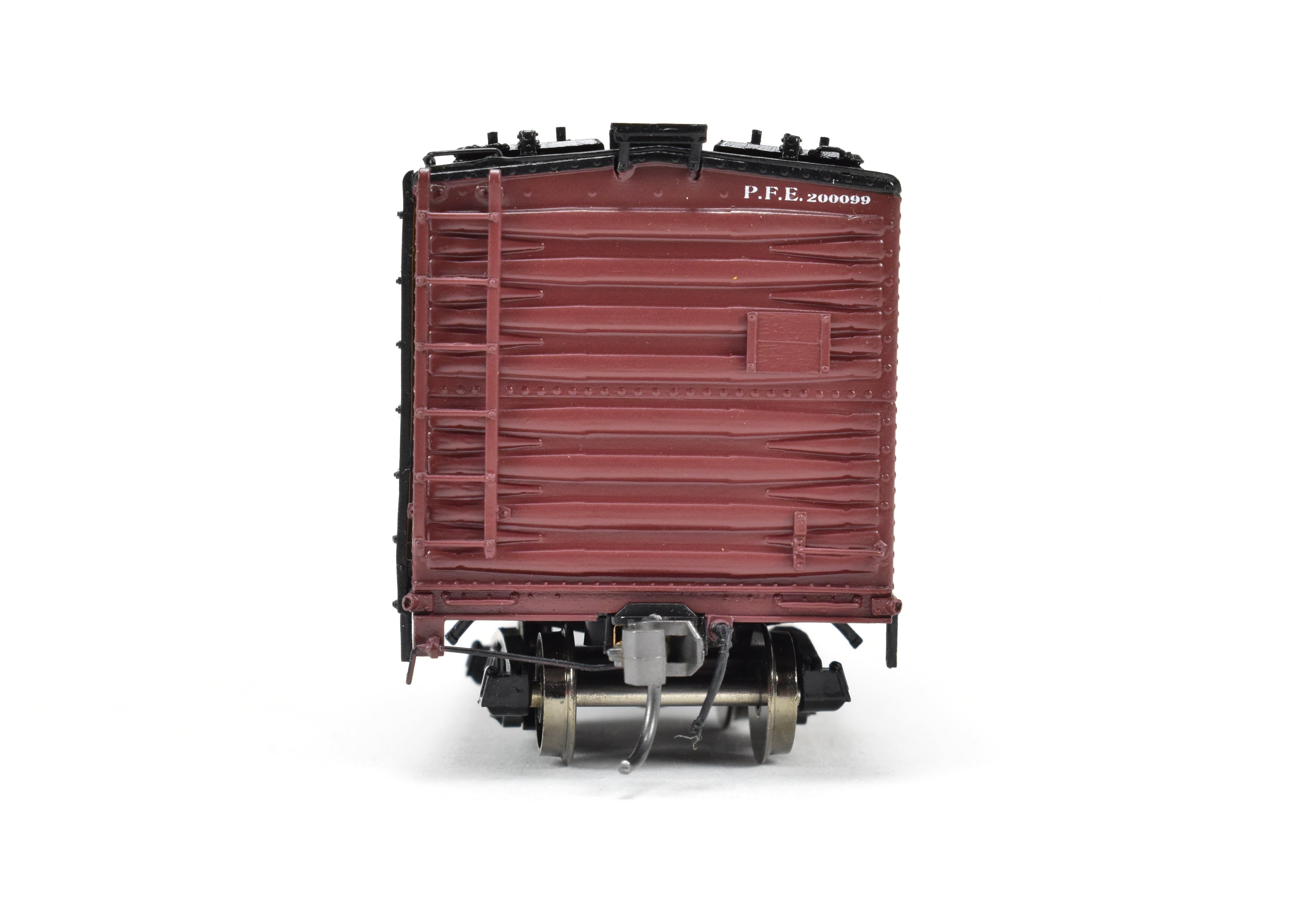 HO Scale Brass Precision 52' R-70-2 Ice Refrigerator Car FP No. 200099