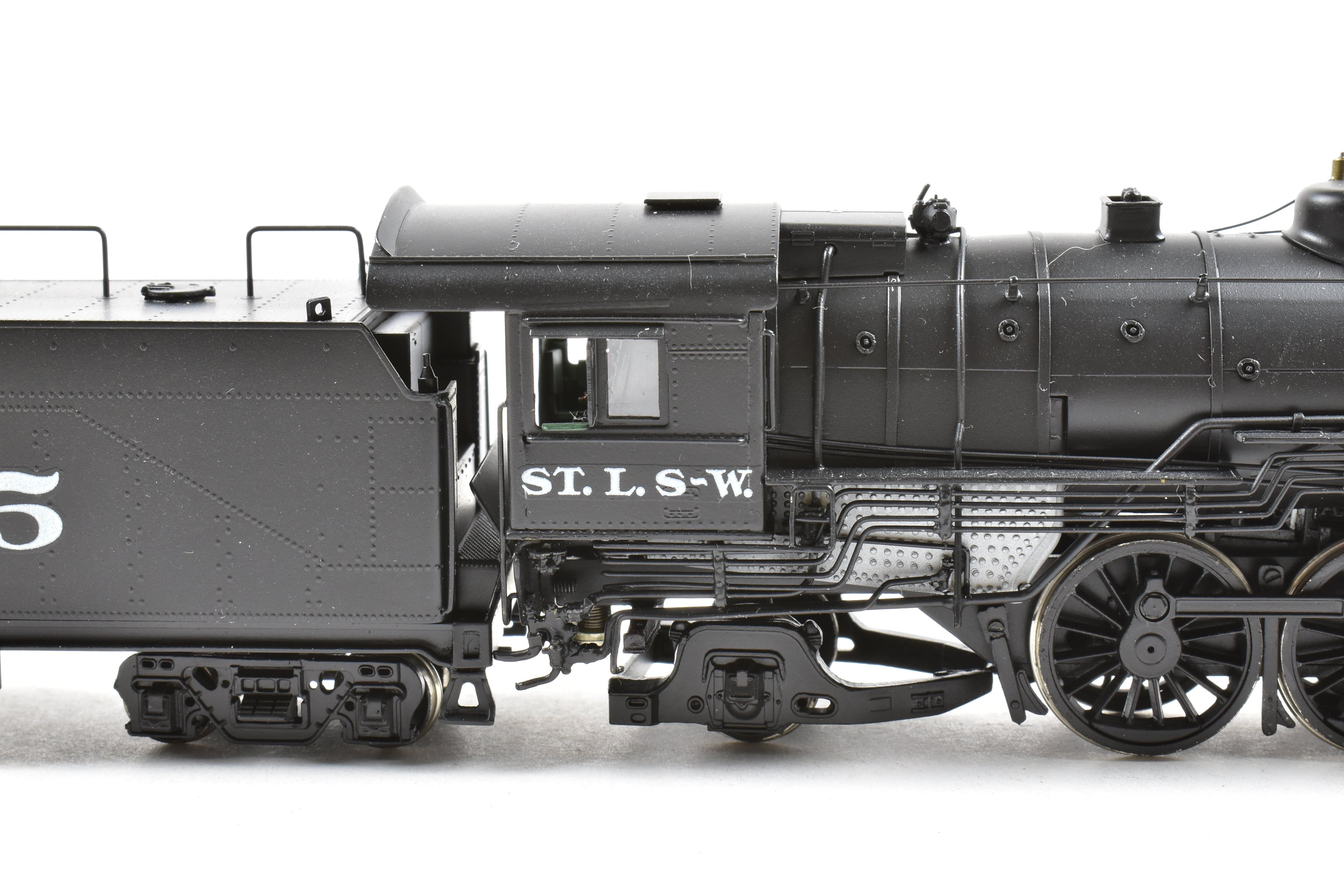 HO Scale Brass Model Steam Locomotive - Overland Models, Inc. OMI SSW - Cotton Belt LO 4-8-2 Mountain Professionally Painted