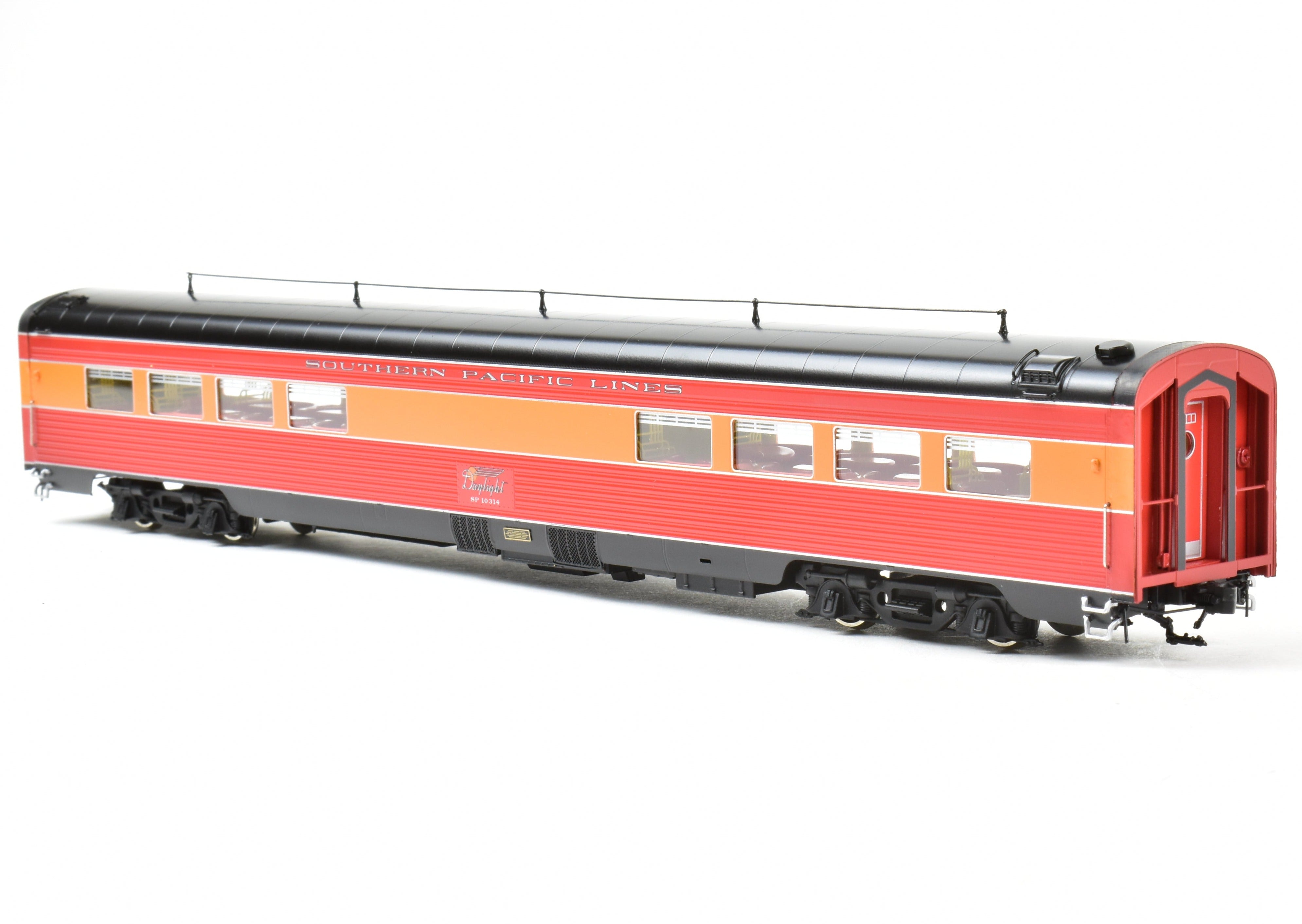 High - Quality HO Scale Brass Model Train CON CIL - Challenger Imports SP - Southern Pacific 1941 Morning Daylight 16 - Car Complete Full Train Set Along with 10 - Car Set and Two 3 - Car Add - On Sets FP