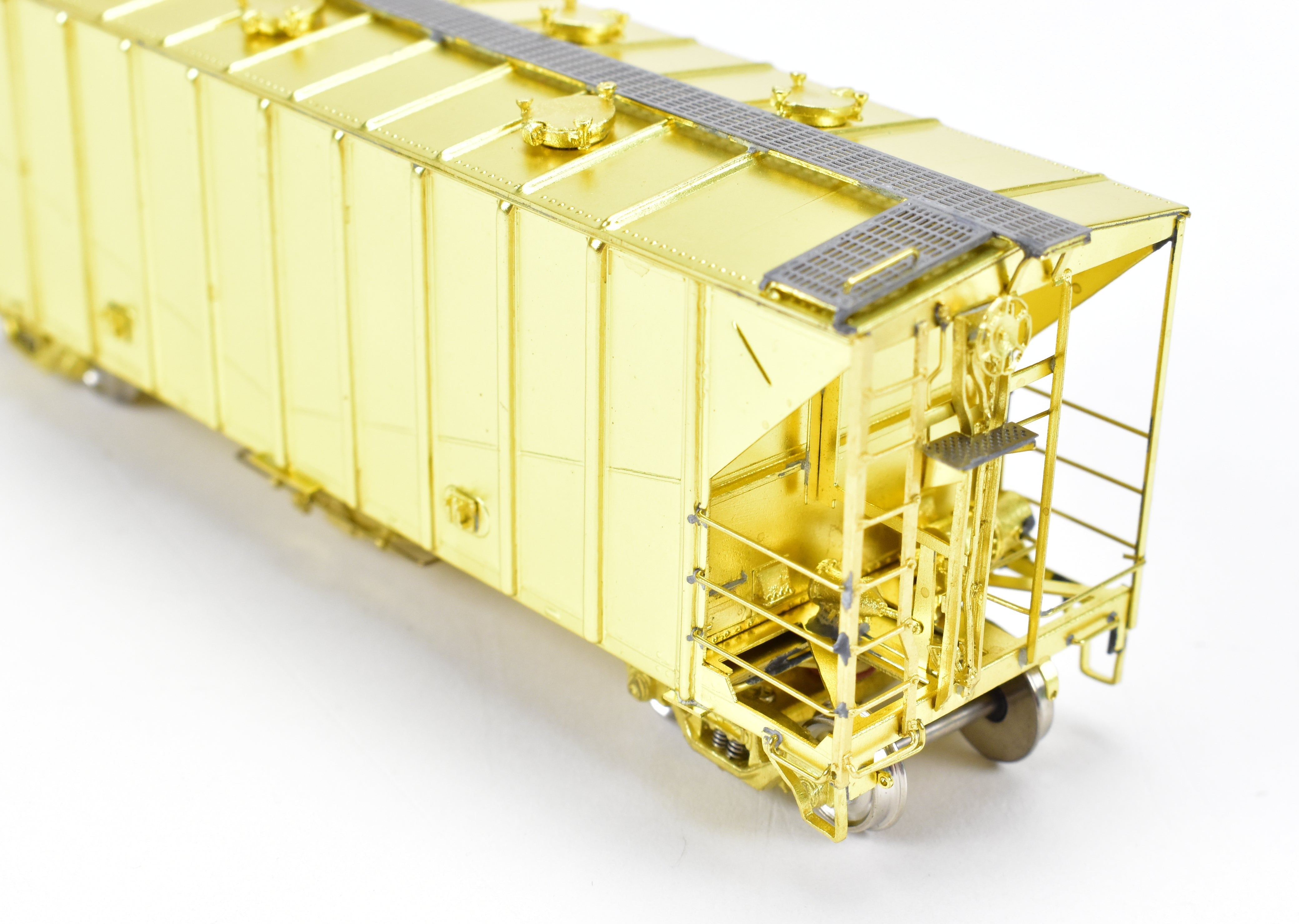 HO Scale Brass Rock Island Airslide Covered Hopper Model by OMI - Overland Models, Inc.