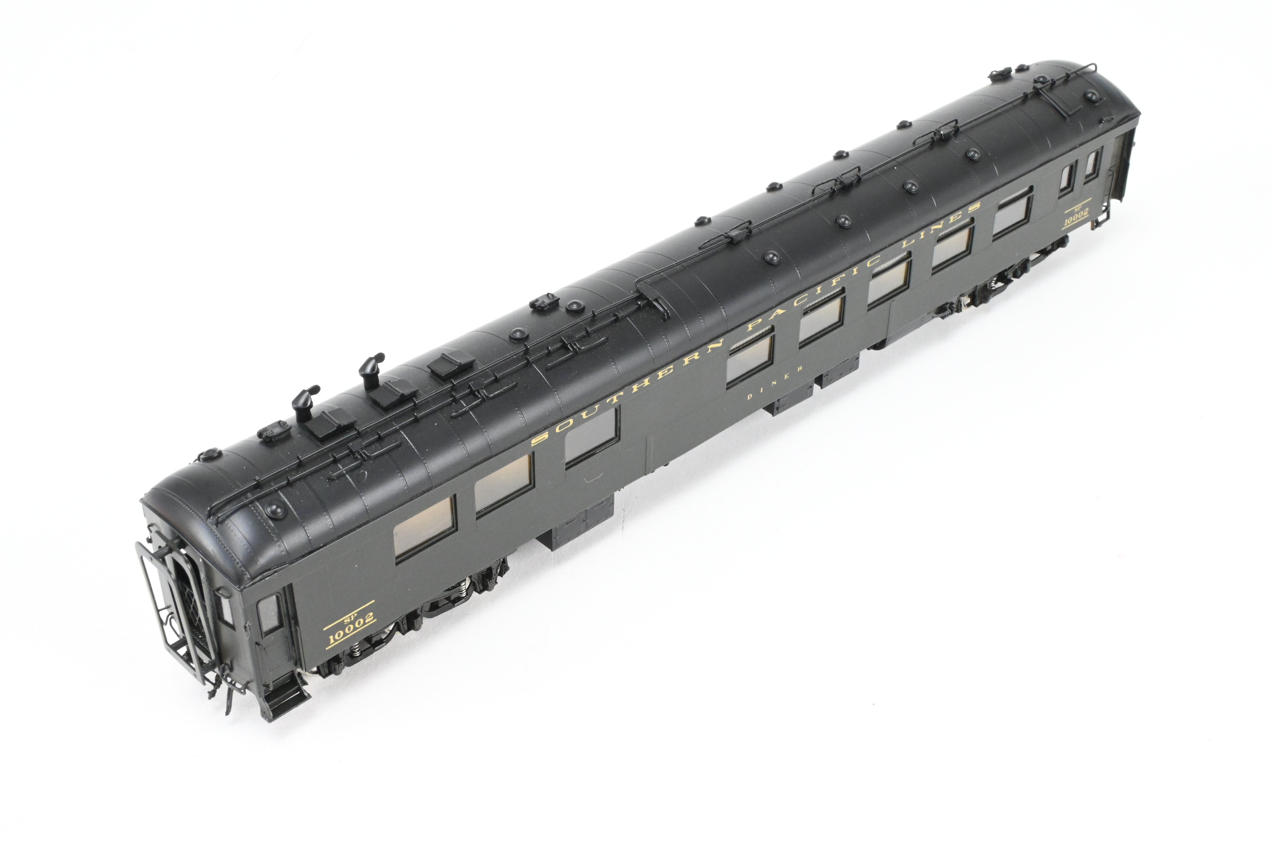 HO Scale Brass Precision Model Train Diner - Precision Scale Co. SP - Southern Pacific Harriman Common Standard 72 - D - 3 Diner FP #10002