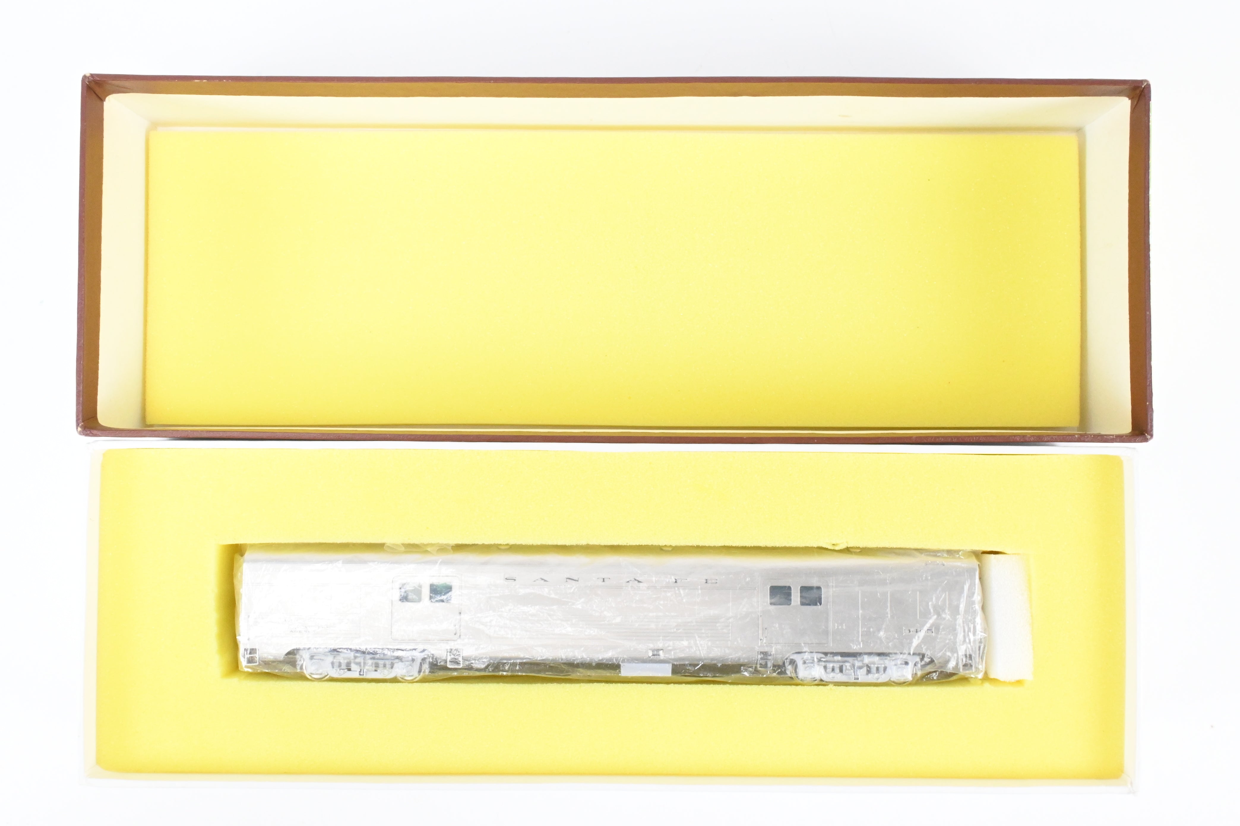 HO Scale Brass W&R Enterprises ATSF - Santa Fe Baggage - Mail Car Models Ranging from No's 3404 to 3408, Specifically Finished as No. 3405