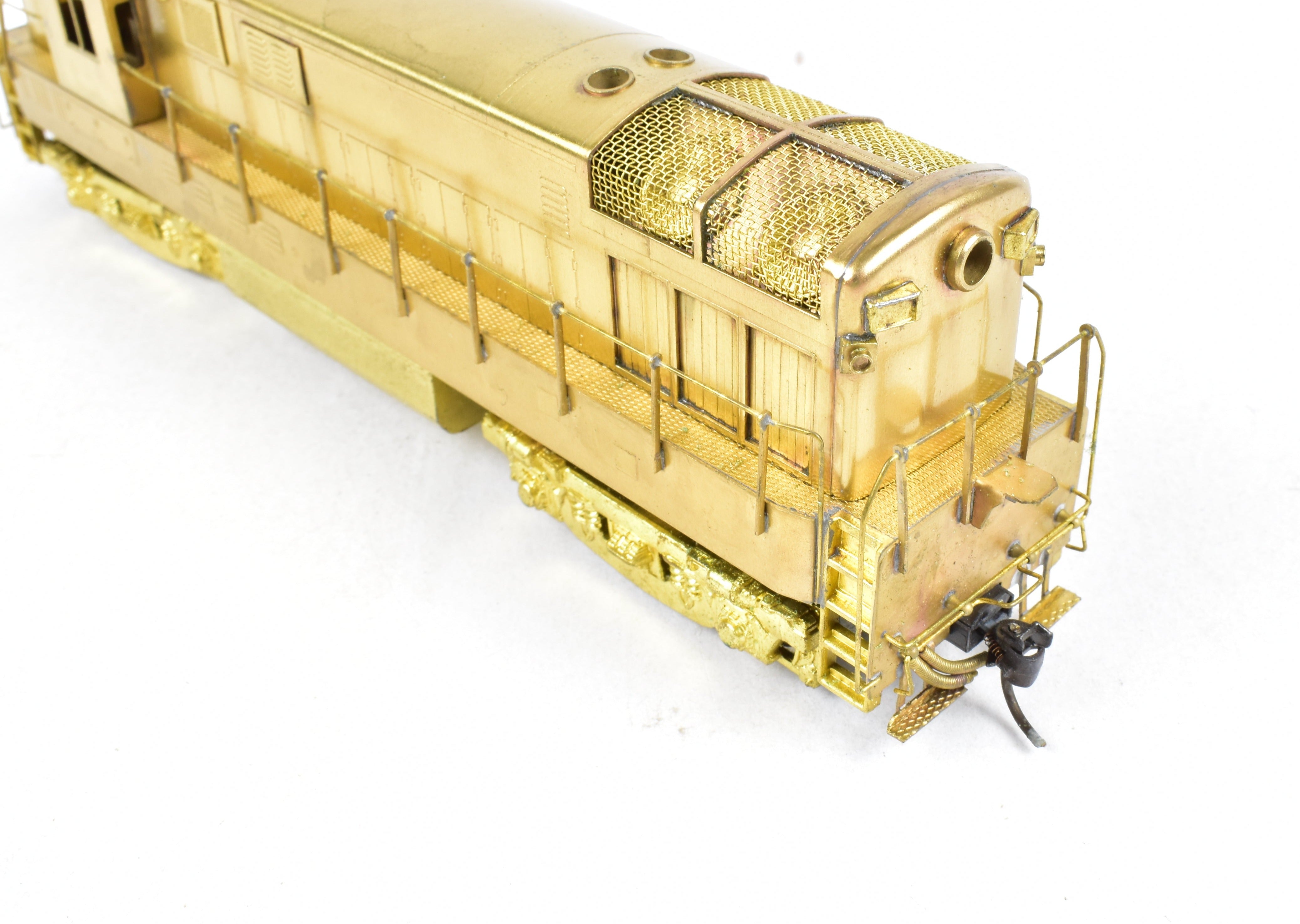 1970s HO Brass Red Ball Baby Trainmaster H-16-44 Model by Fairbanks Morse