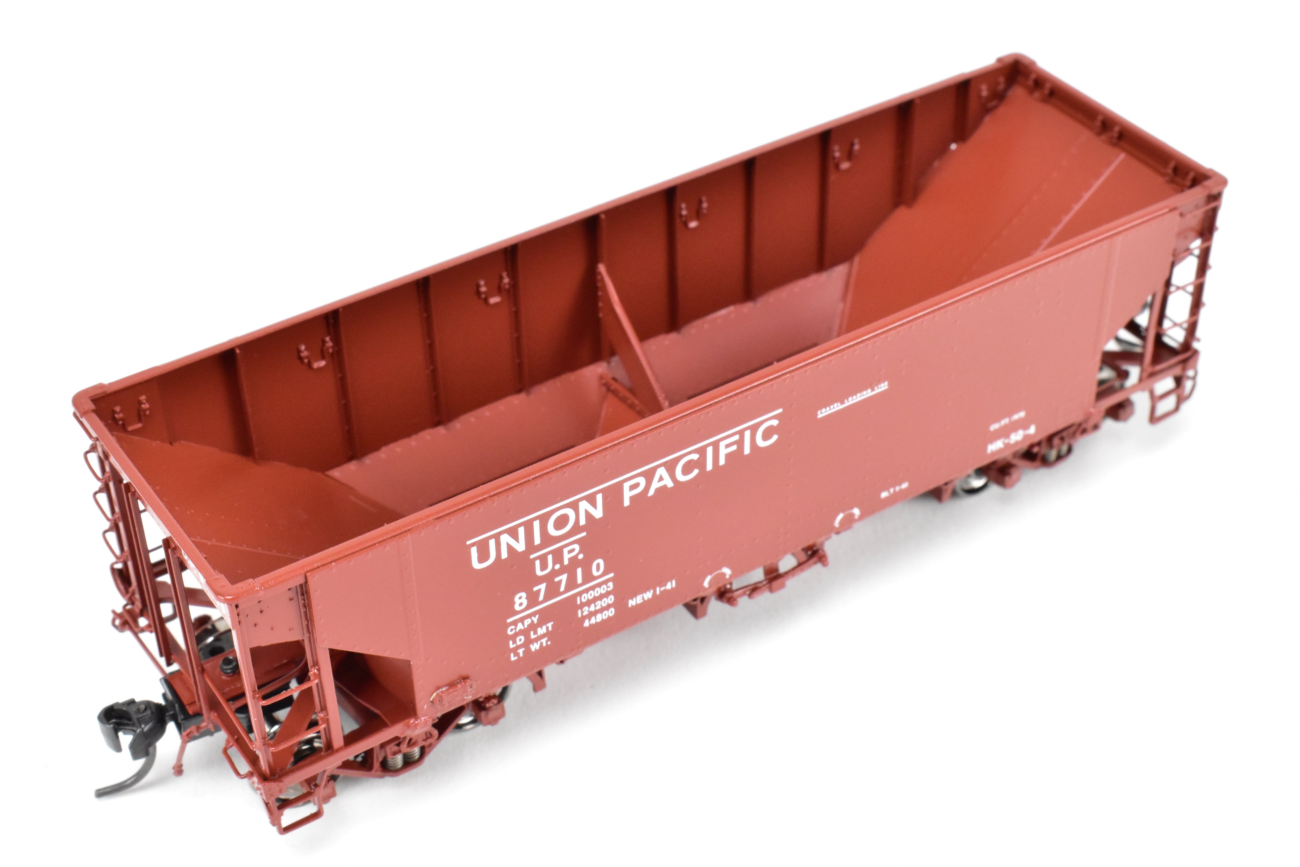 HO Scale Brass CIL - Challenger Imports Union Pacific Class HK - 50 - 4 ACF Hart Selective Ballast Car Model FP #87710 for Model Railroading Enthusiasts