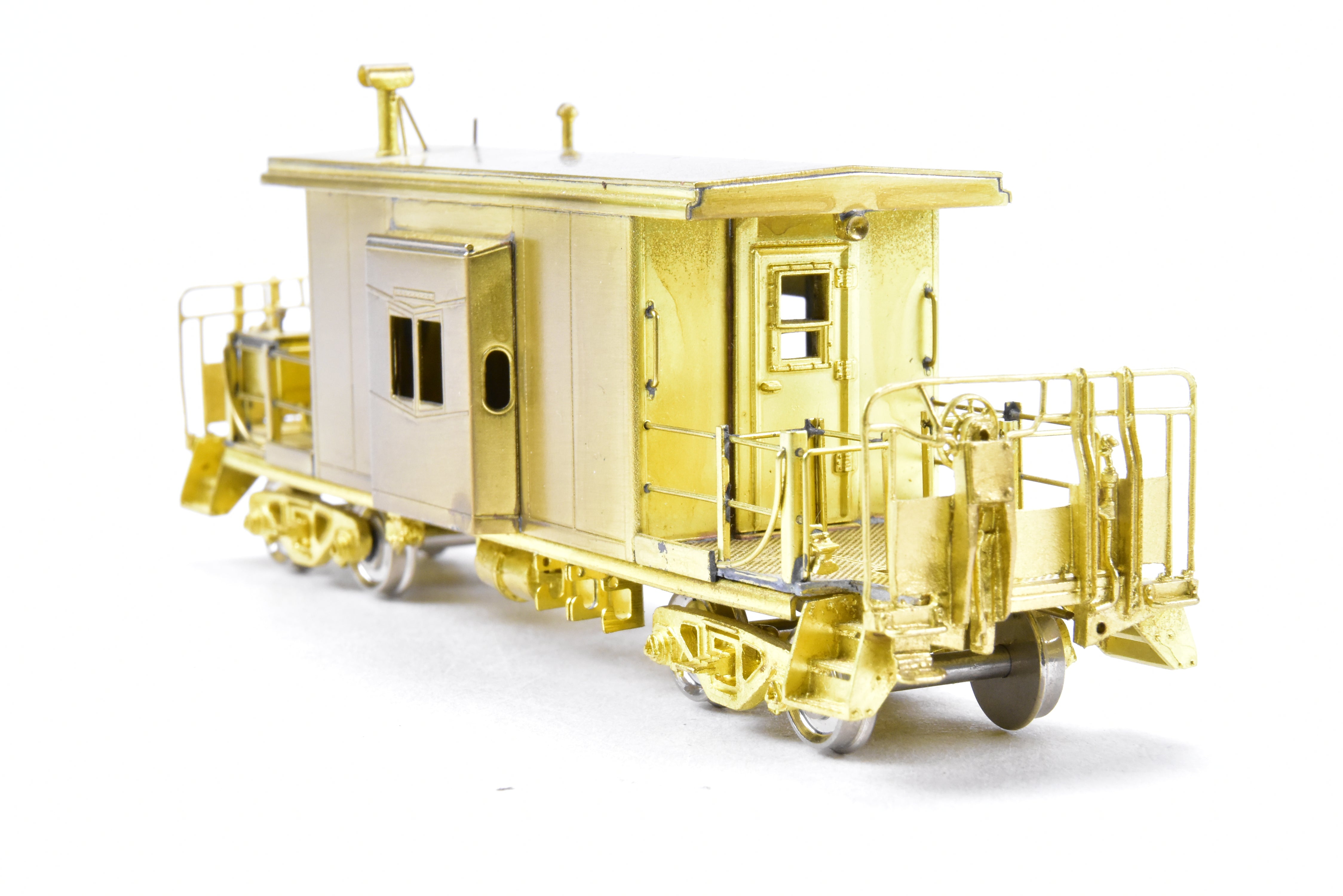 HO Brass OMI MP Missouri Pacific Bay Window Caboose, Mint, No Small Side Window