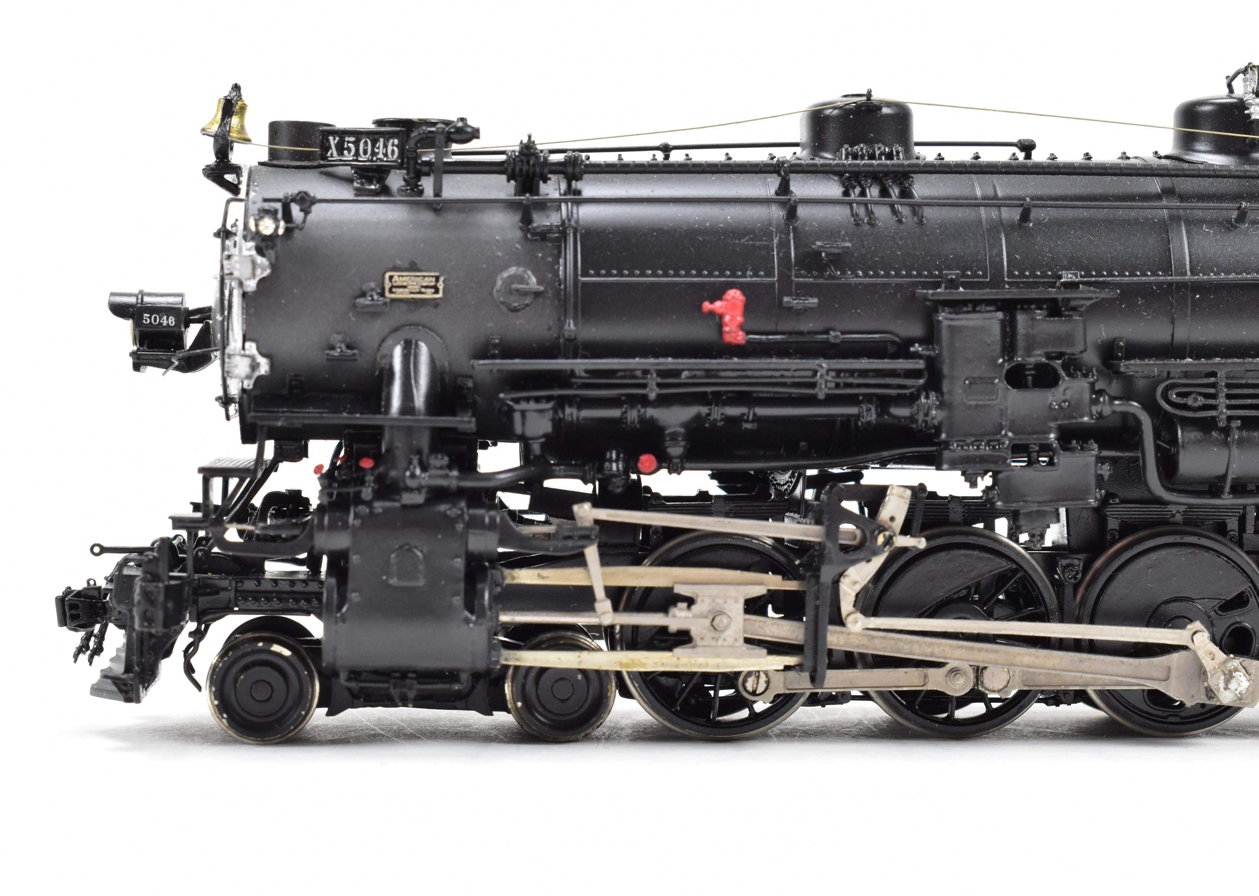 HO Scale Brass Precision Scale Co. SP-3 4-10-2 Pro Painted Locomotive #5046