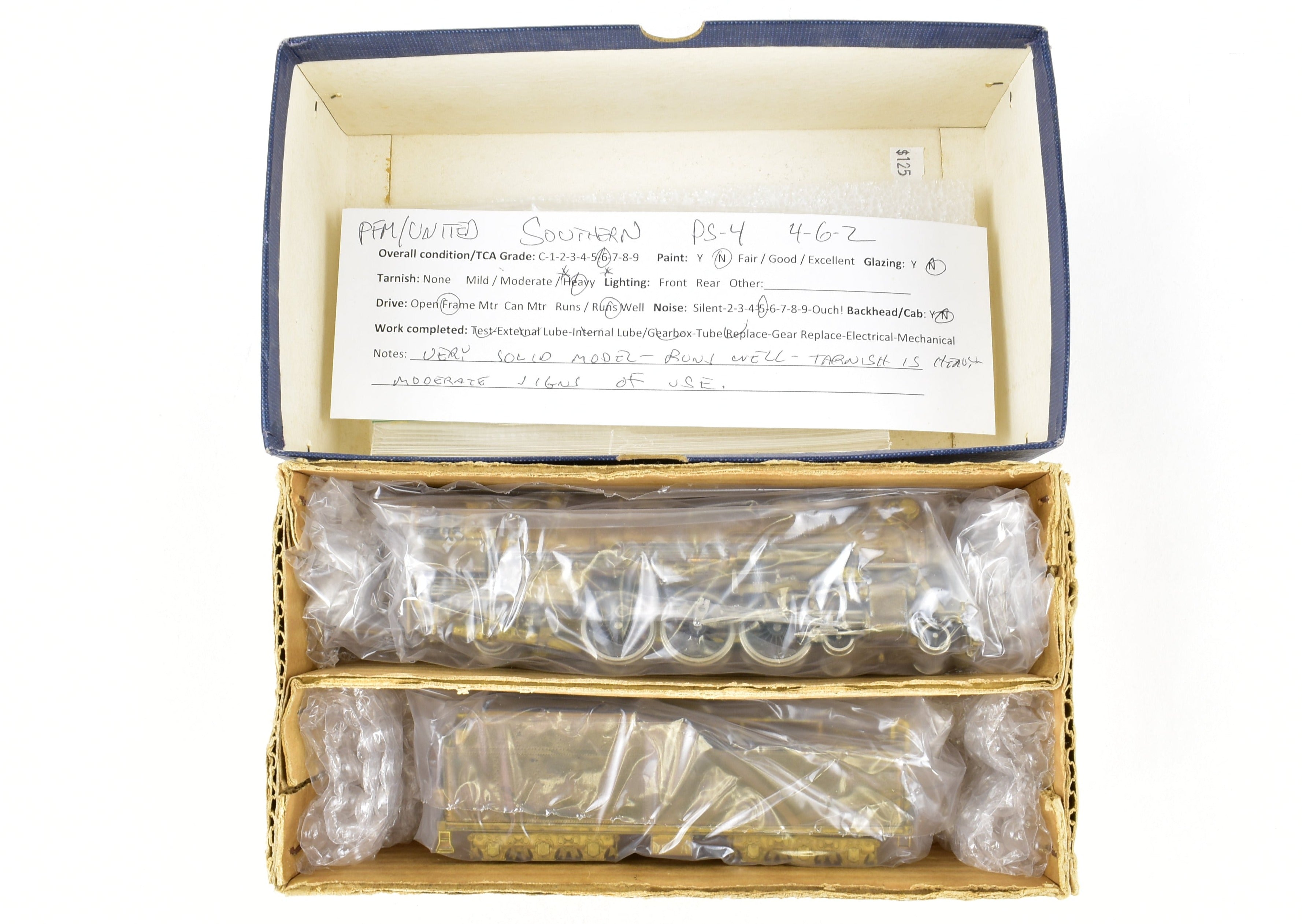 1960 HO Brass PFM - United Southern Railway PS - 4 4 - 6 - 2 Pacific Model