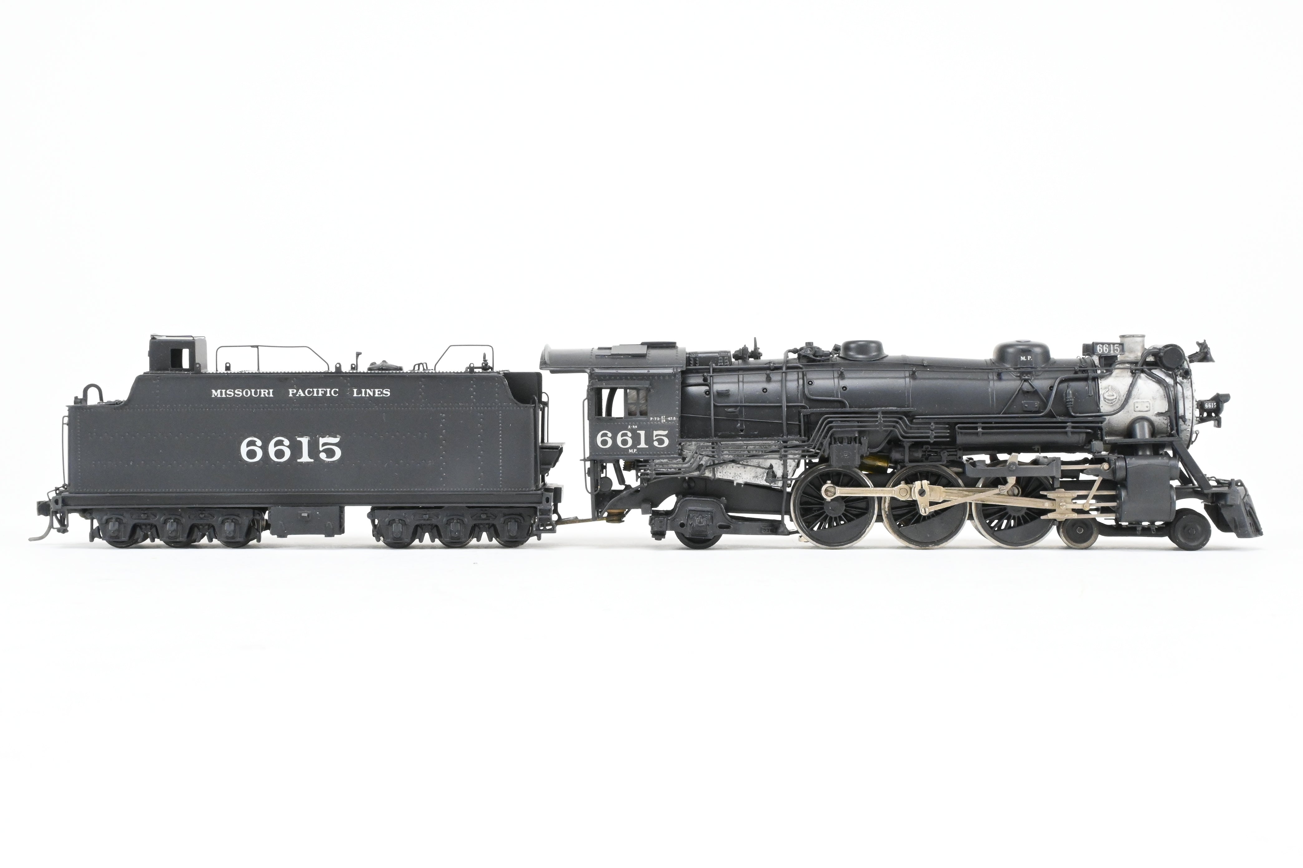 HO Scale Brass Custom - One-of-a-Kind Joe G. Collias Scratch - Built Missouri Pacific 4 - 6 - 2 Steam Locomotive No. 6615