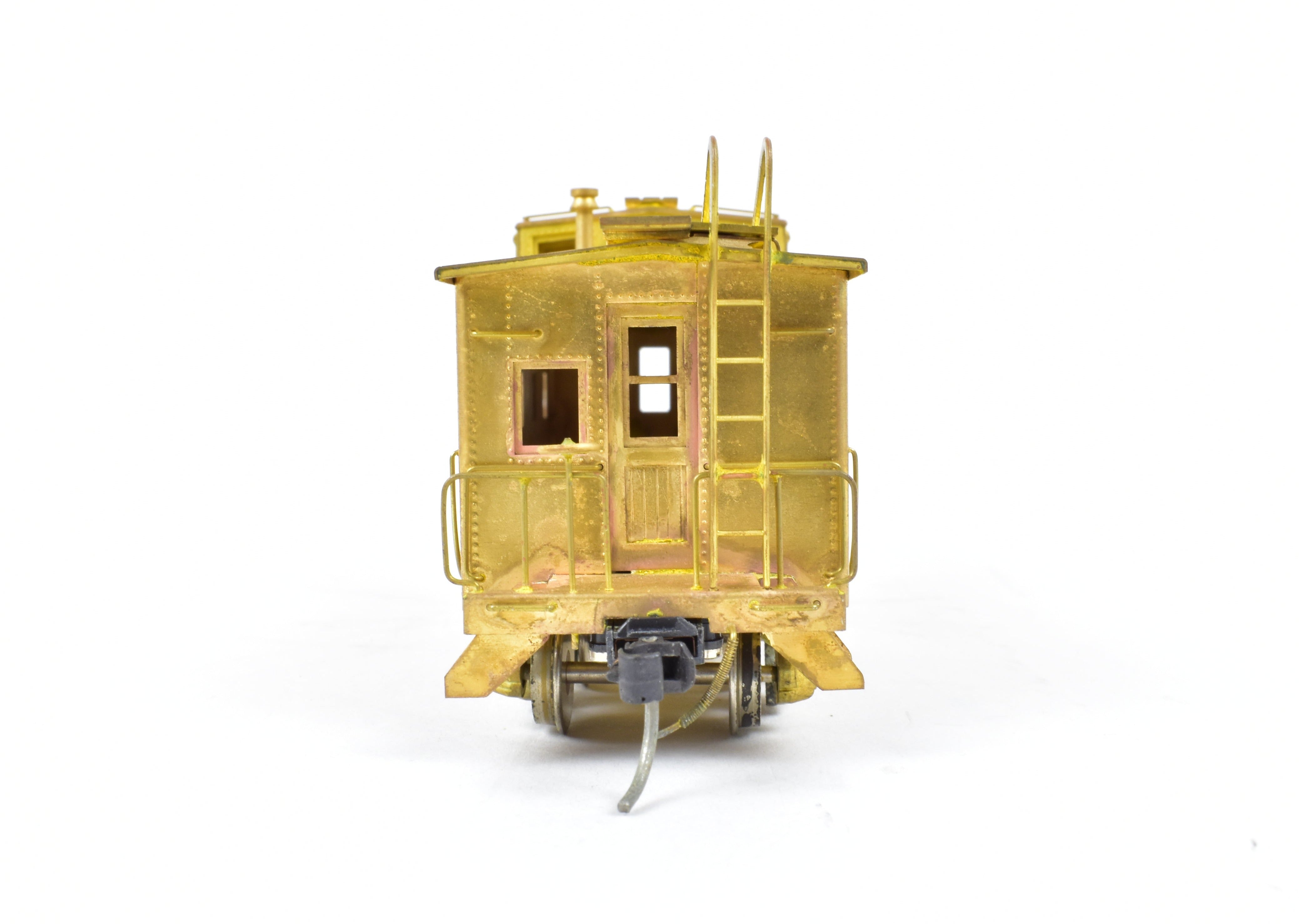 1967 HO Brass Balboa Southern Pacific C - 40 Steel Caboose Model