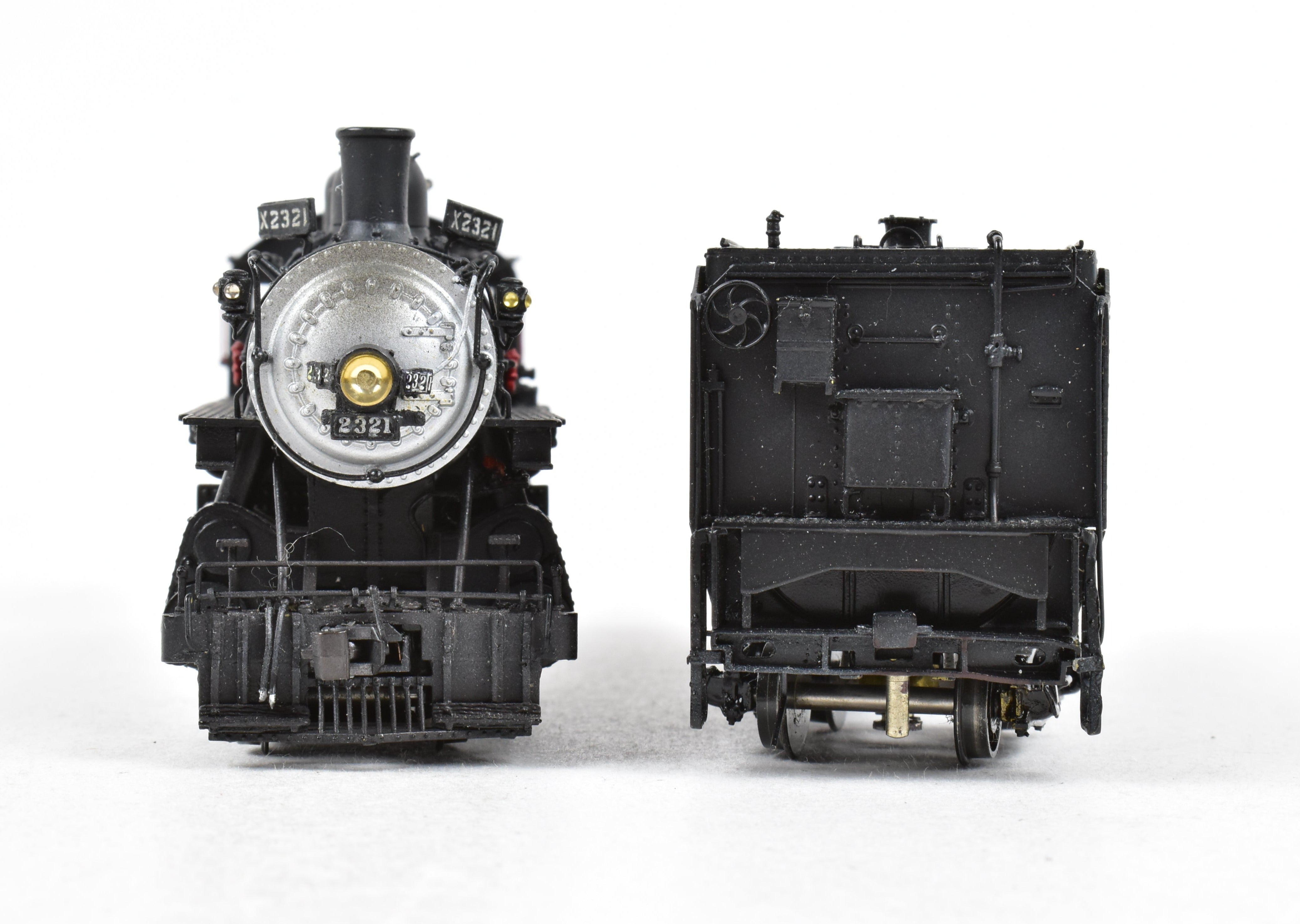 HO Scale Brass Model Train - Precision Scale Co. SP (Southern Pacific) Class T - 28 4 - 6 - 0 Factory Painted with Added DCC Functionality