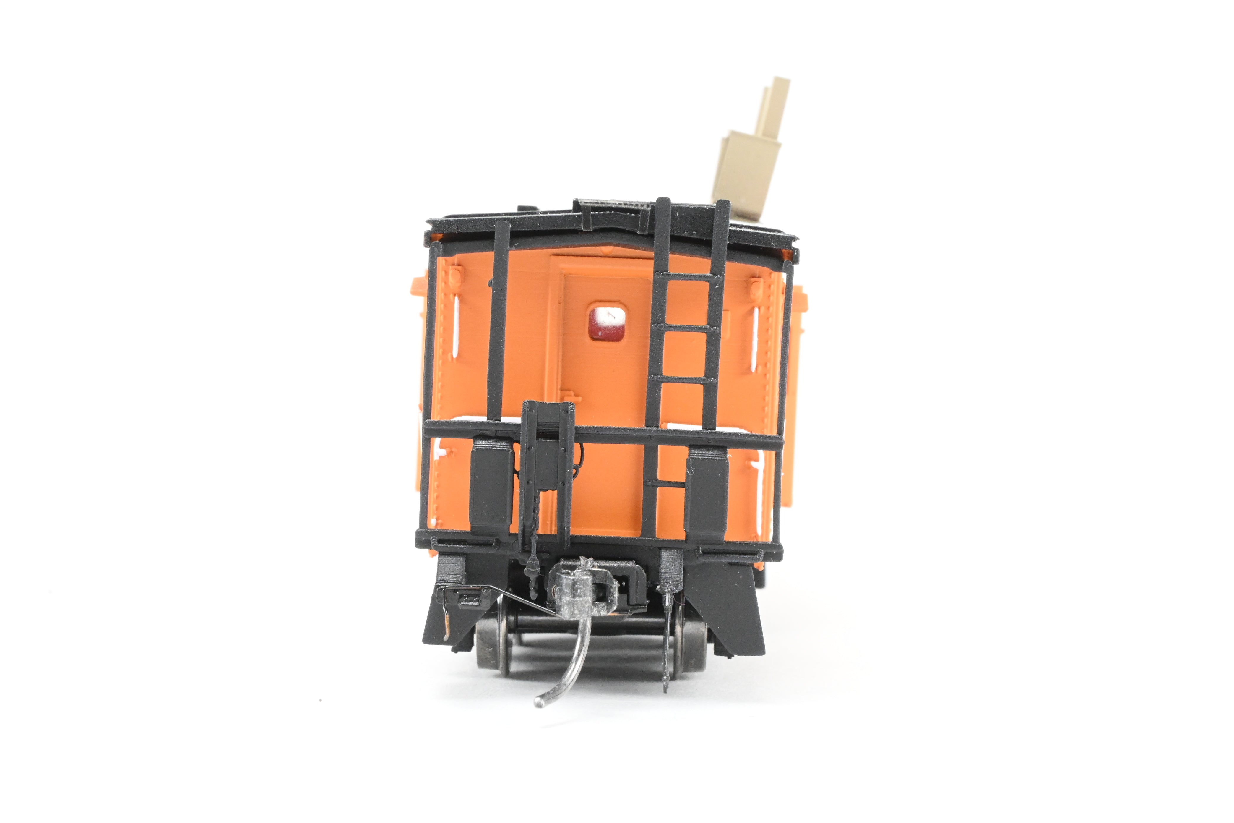 HO Scale 3D Printed Thrall Bay Window Caboose Model - Milwaukee Road #02134