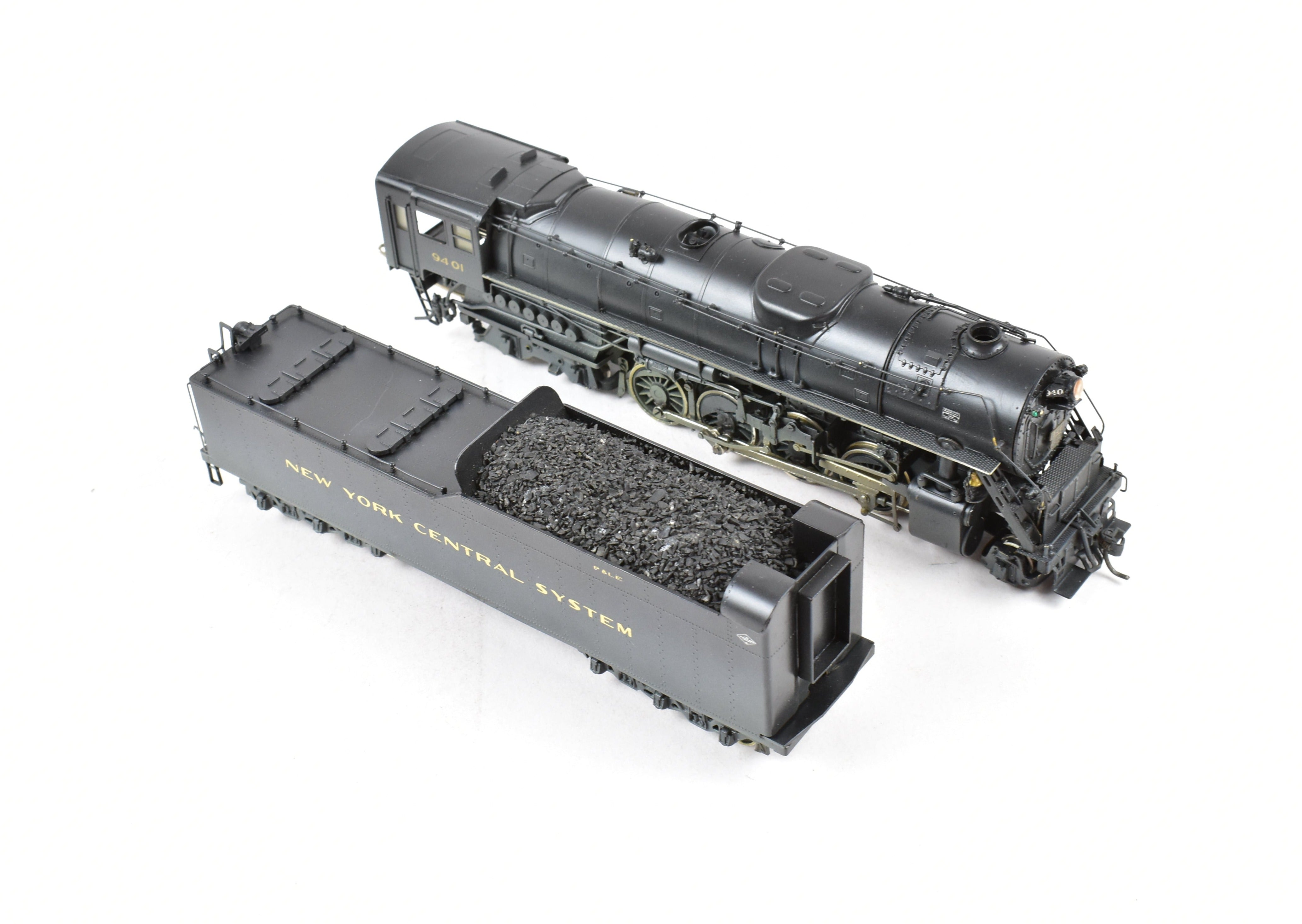 HO Scale Brass ALCO Models P&LE/NYC A-2a Berkshire #9401 Reboxxed Steam Locomotive