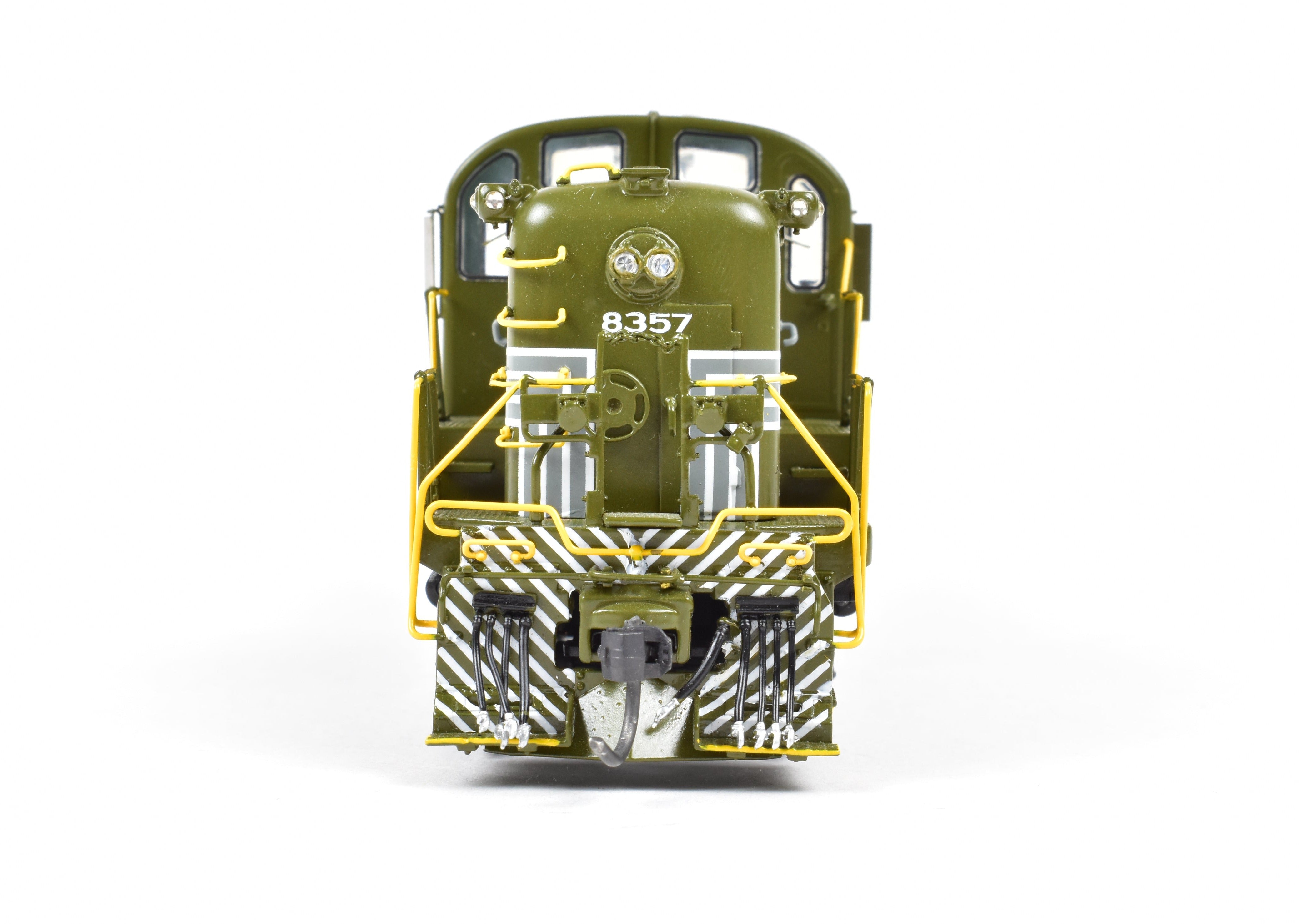 Overland Models, Inc. Olive Green P&LE RS-3 F/P #8357 DDC Equipped Brass Model