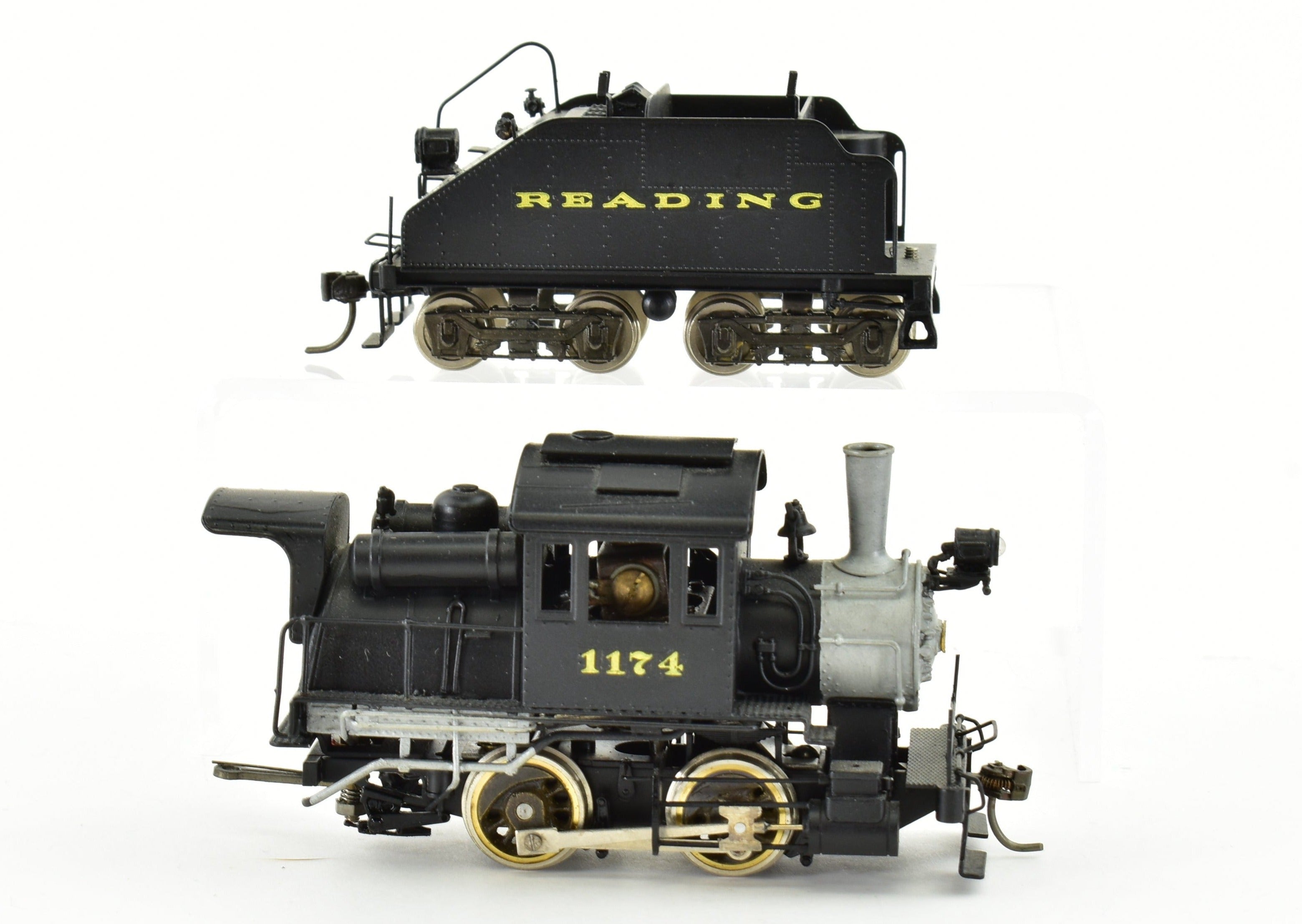 HO Scale Brass Gem Models Reading A-5a 0-4-0 Camelback FP Locomotive No. 1174