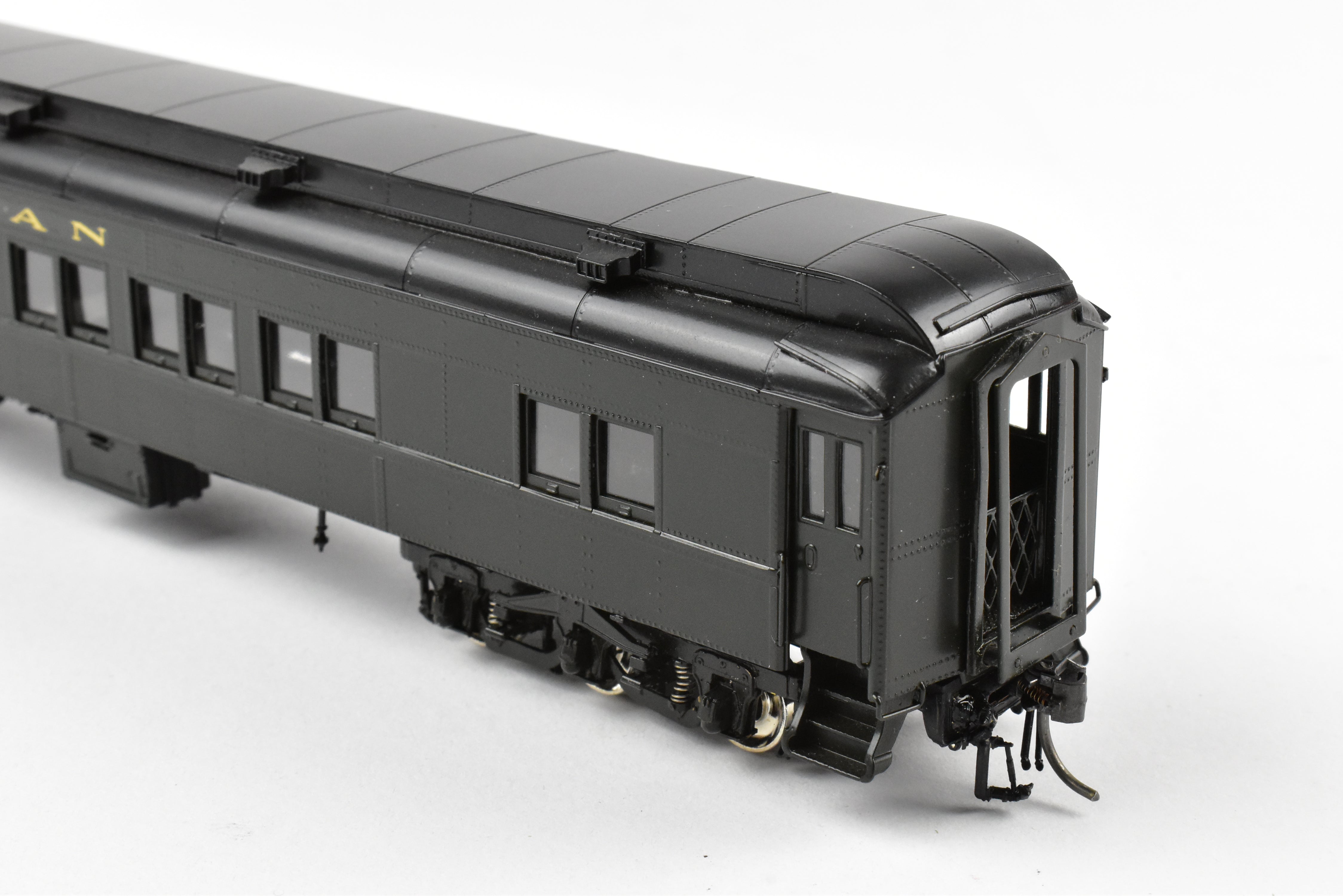 High - Quality HO Scale Brass Precision Scale Co. Pullman 80 - foot Sleeper 16 - Section Tourist Car Model Plan 2412 without Air - Flow Package