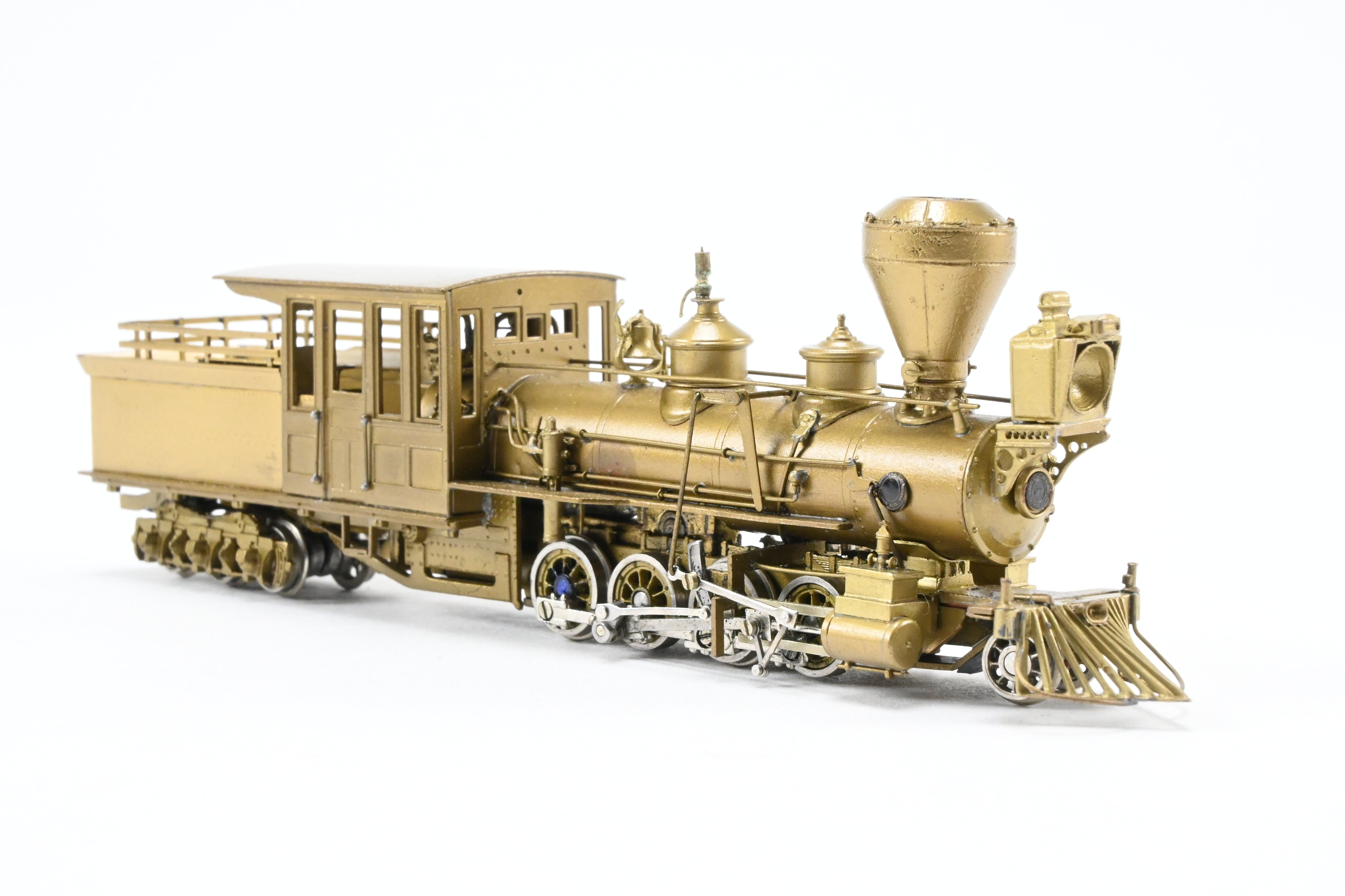 HOn3 Scale Custom Brass Model Train - Denver South Park & Pacific Mason Bogie 2-8-6T Locomotive by NJ Custom Brass