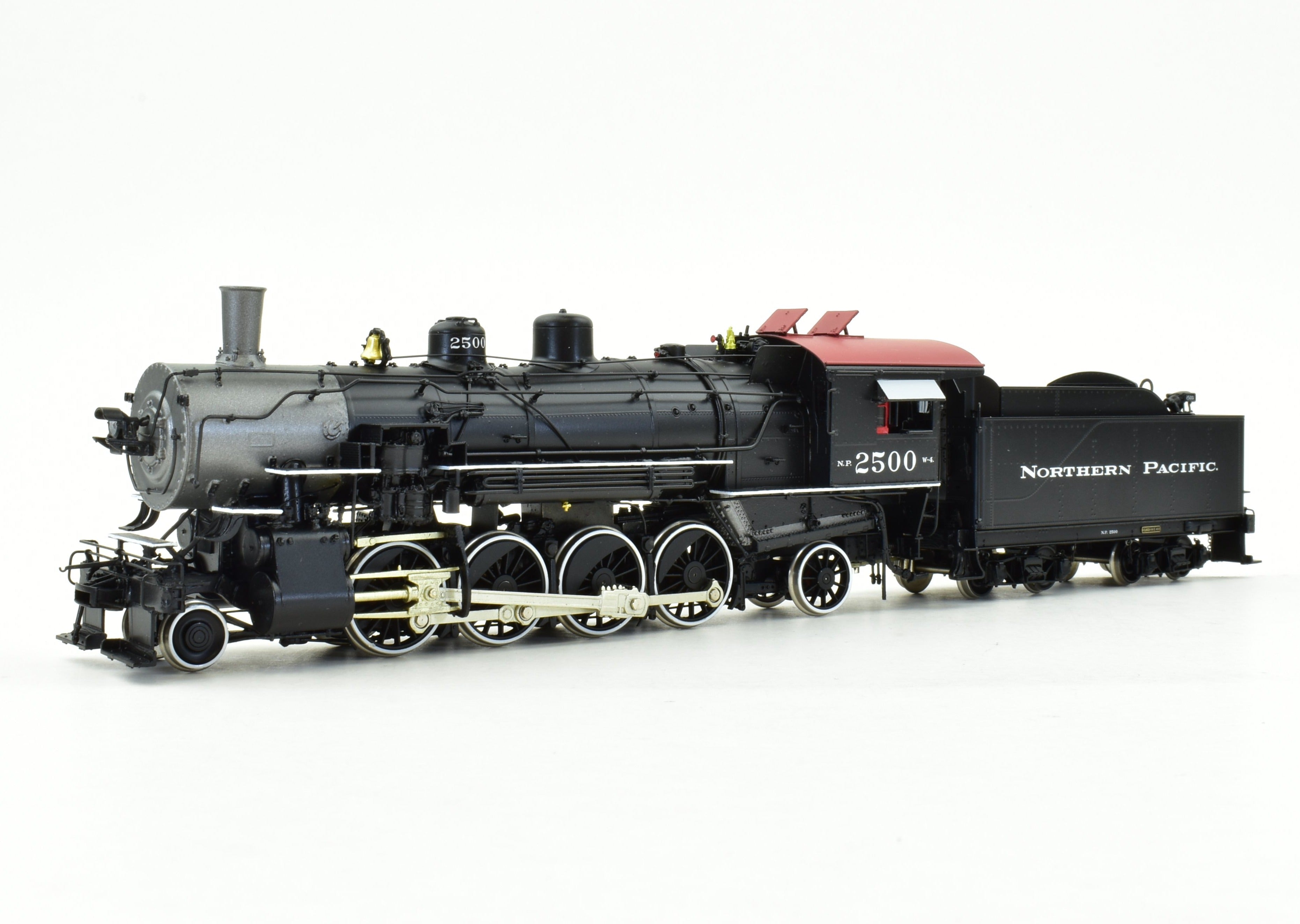 HO Brass W&R Enterprises NP Northern Pacific Class W - 4 2 - 8 - 2 V1 FP #2500 Model