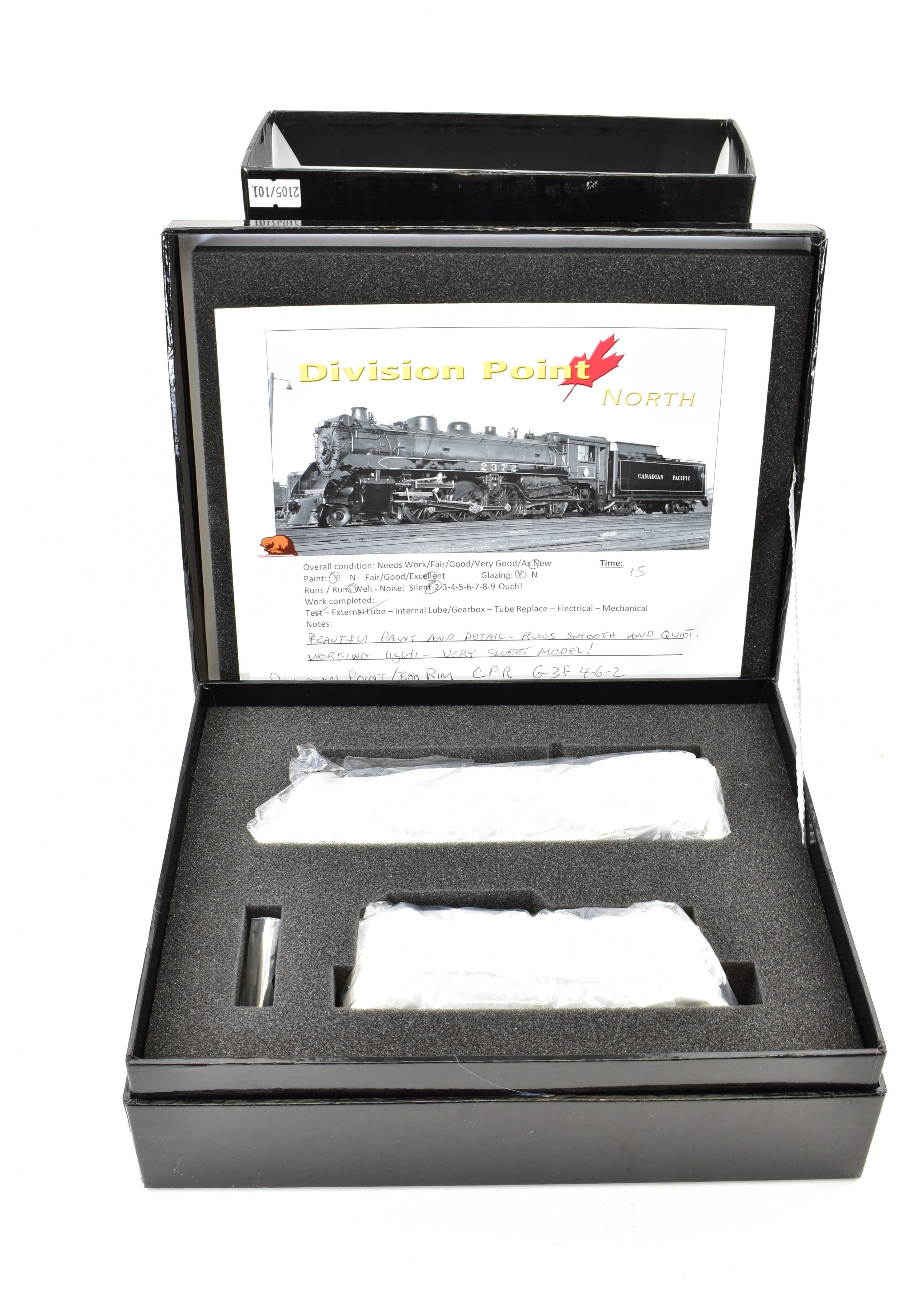 HO Scale Brass DVP Canadian Pacific Railway G-3f 4-6-2 FP #2368 Model