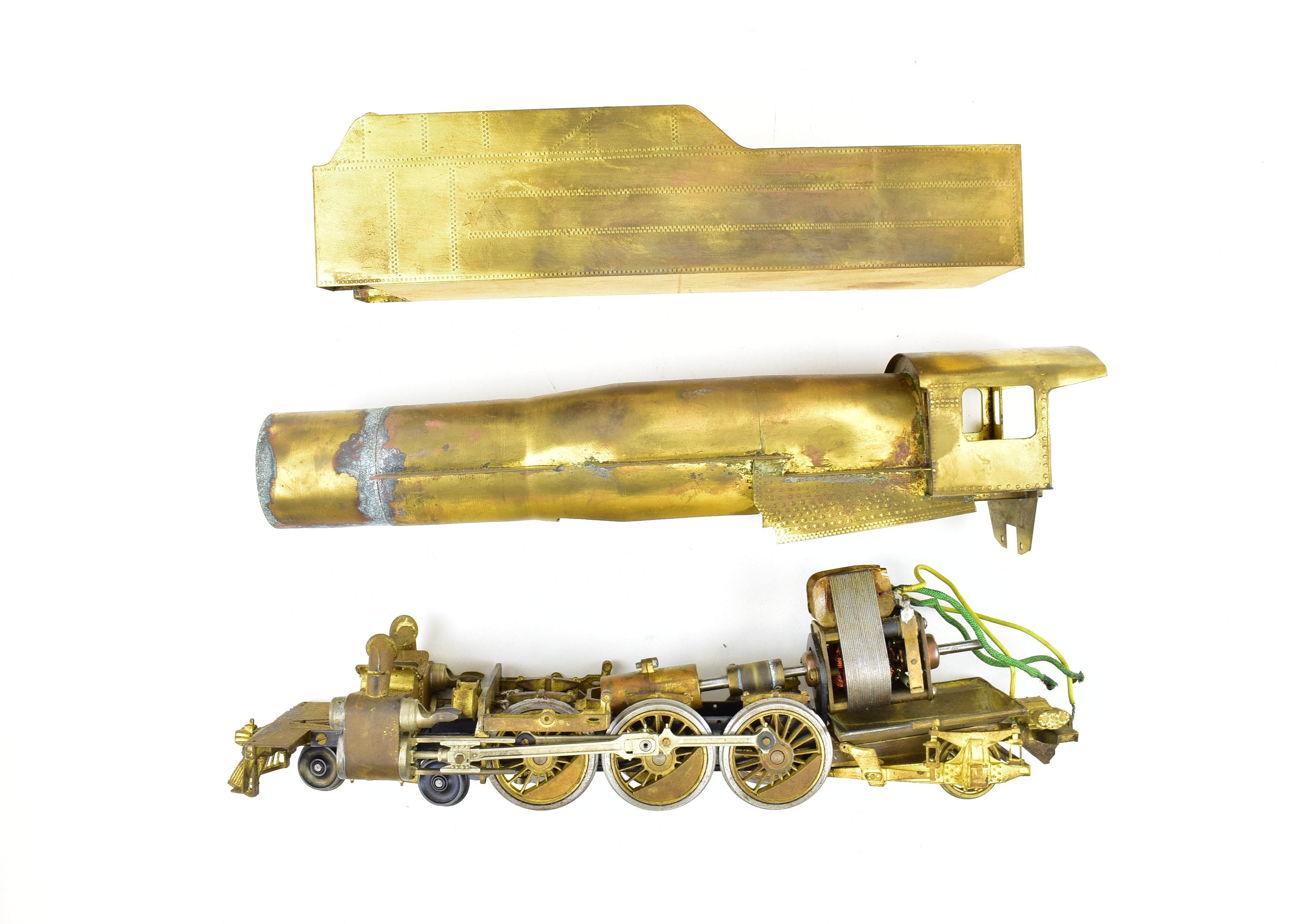 O Scale Brass Central Locomotive Works SOU Southern Railway PS - 4 4 - 6 - 2 Pacific Started Kit
