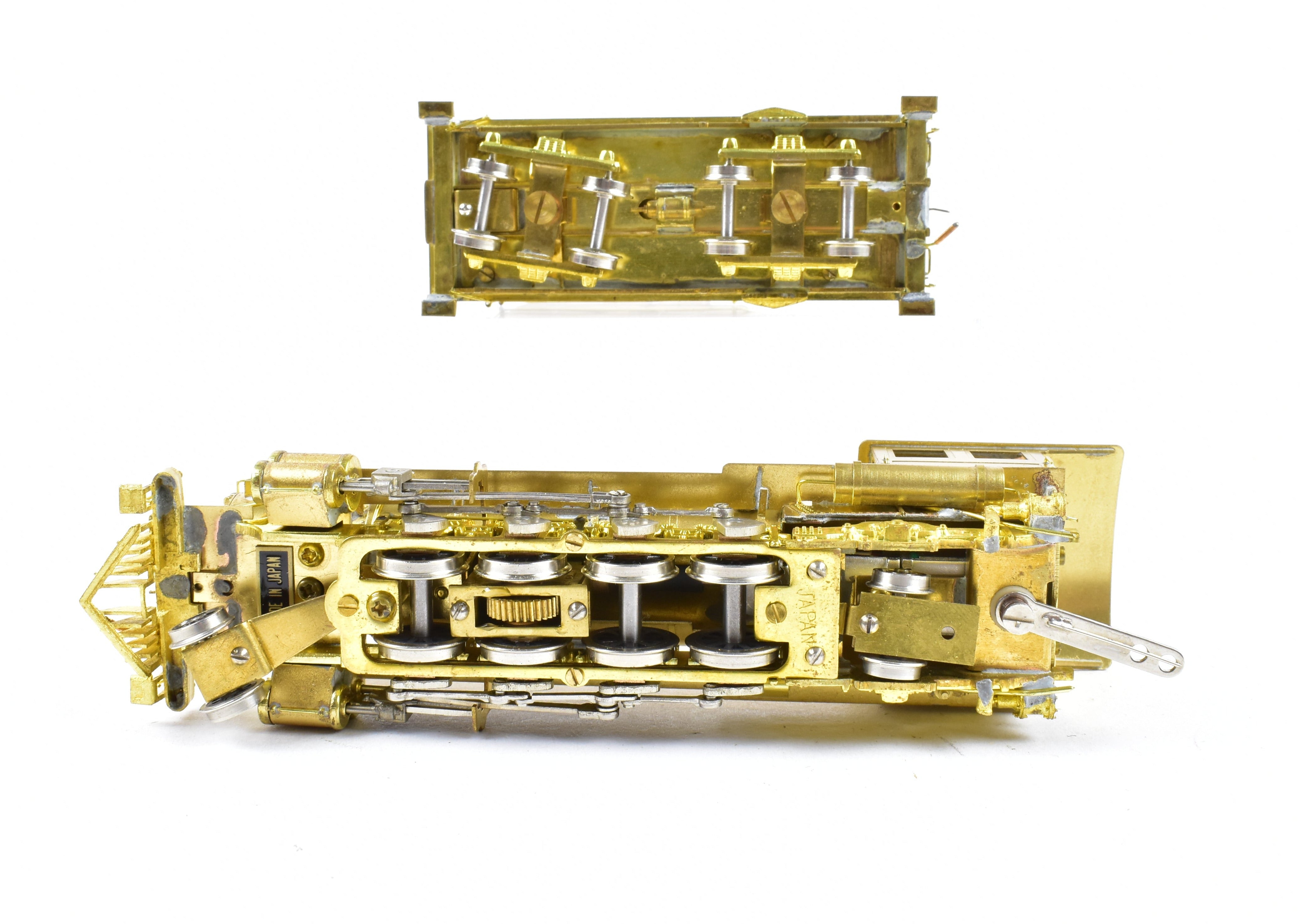 HOn3 Scale Brass Model Train by Westside Model Co. - Denver & Rio Grande Western (D&RGW) K - 27 Compound Mudhen Locomotive