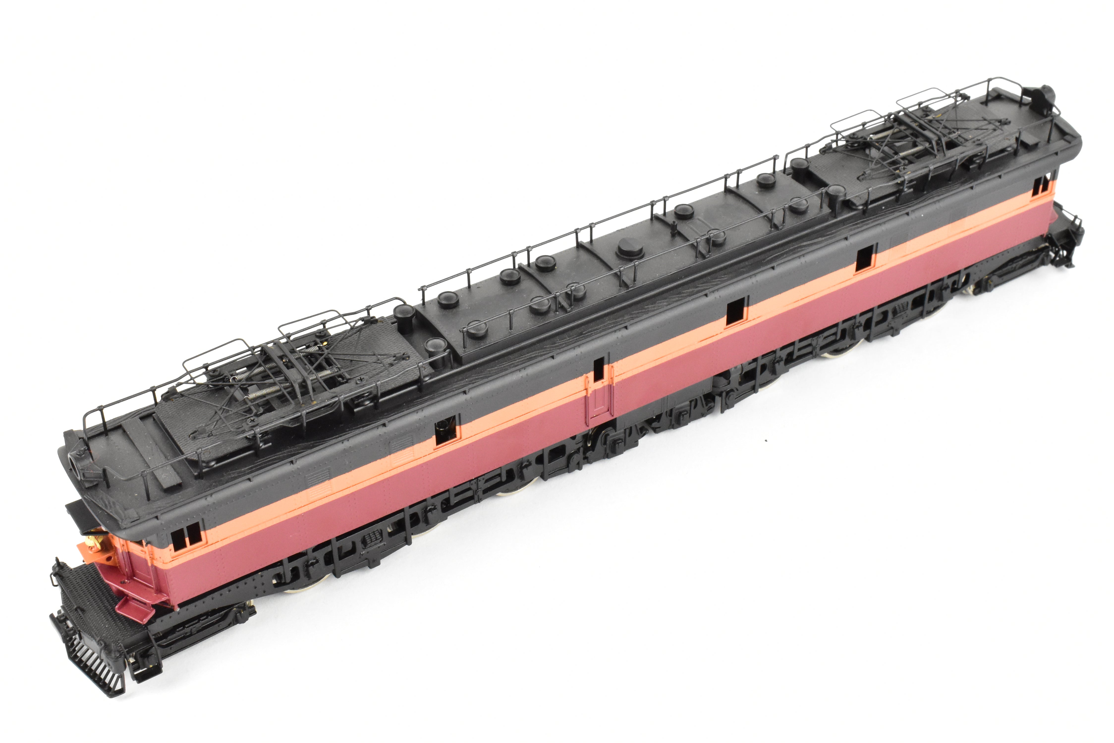 HO Scale Custom Brass Milwaukee Road EP - 3 Boxcab Electric Locomotive Model with Factory Painted Finish