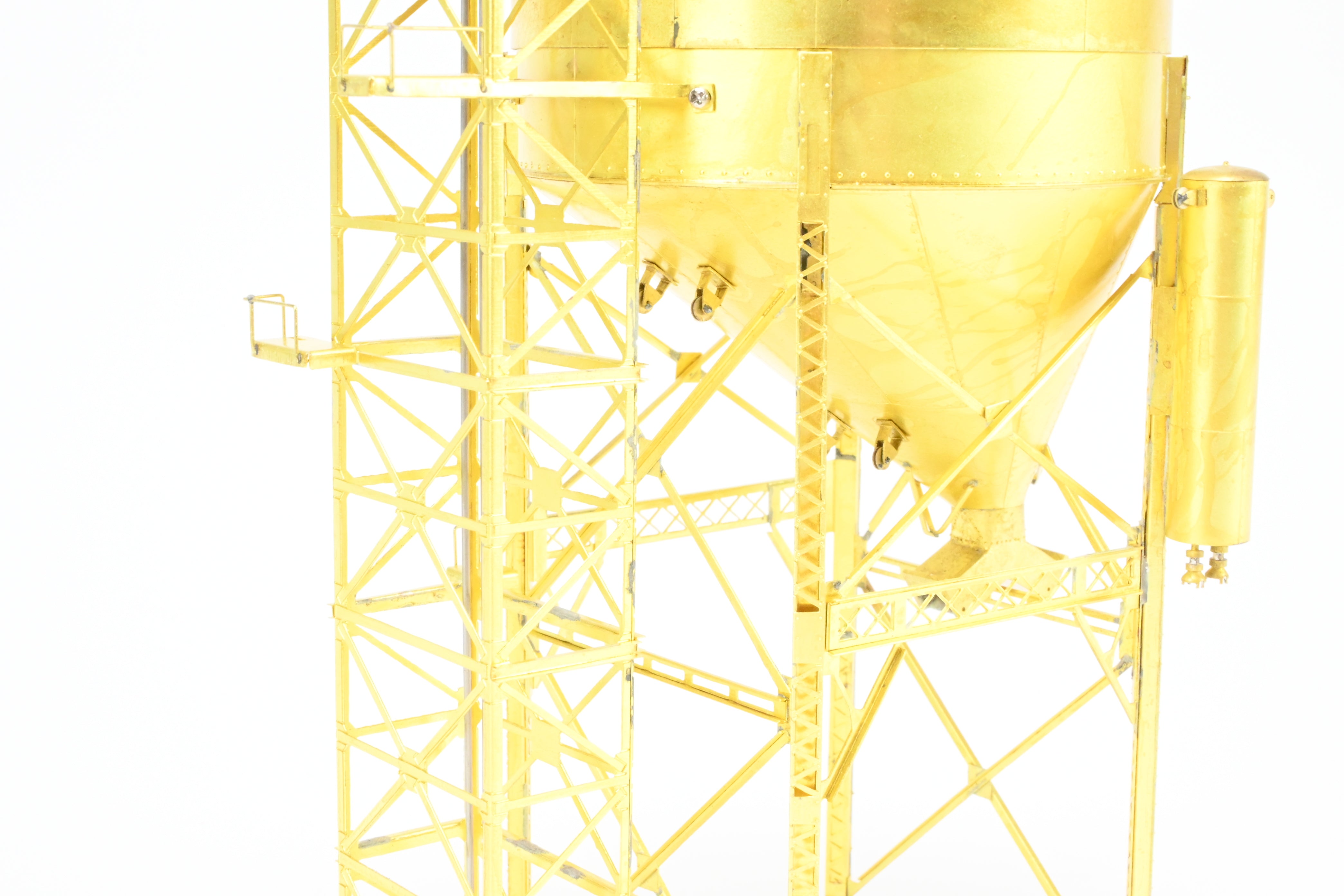 HO Brass Ogle Steel Coaling Tower by Overland Models, Inc. for Various Roads