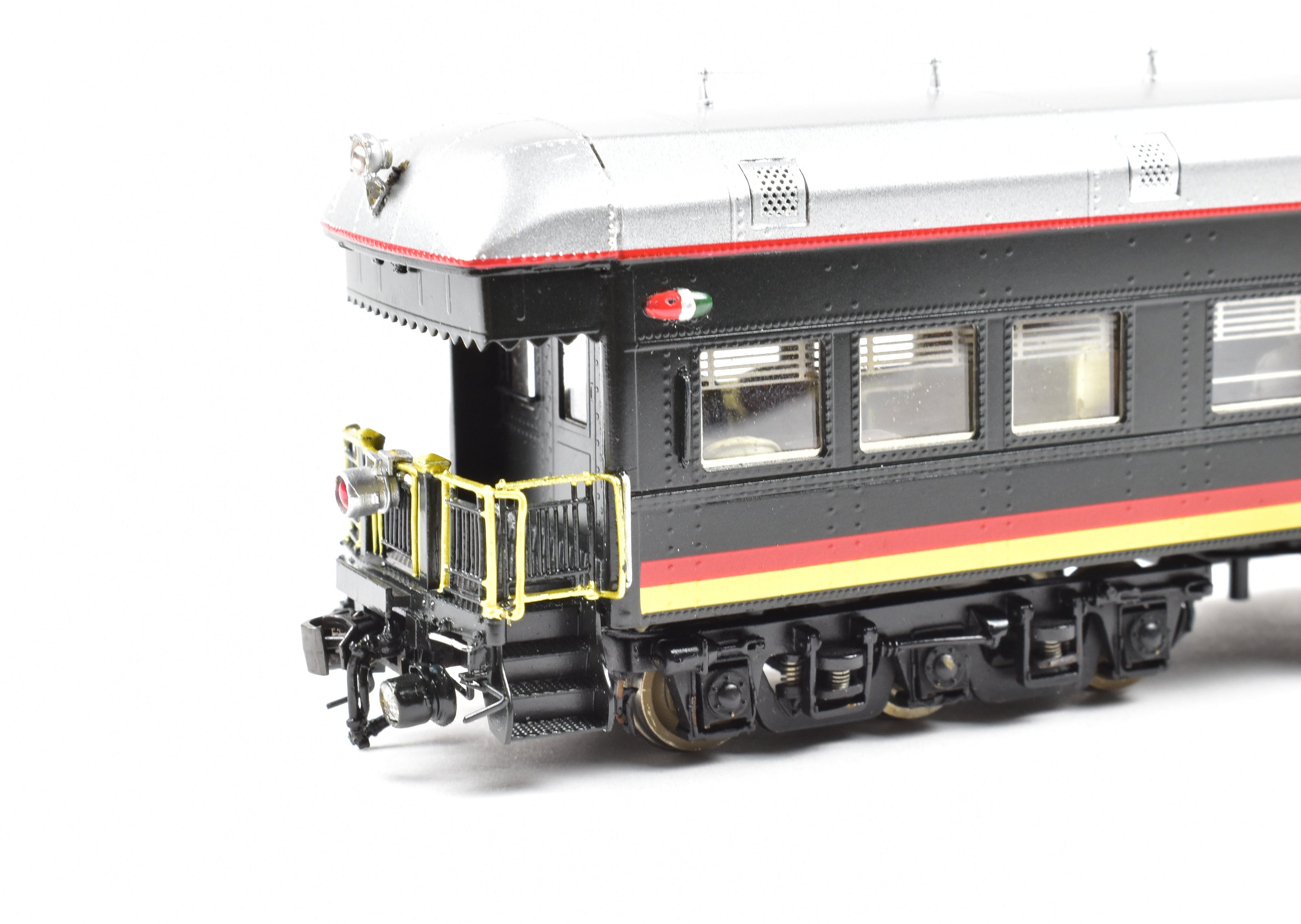 Rare HO Brass Hallmark KCS Kansas City Southern 1950 Rebuilt Business Car