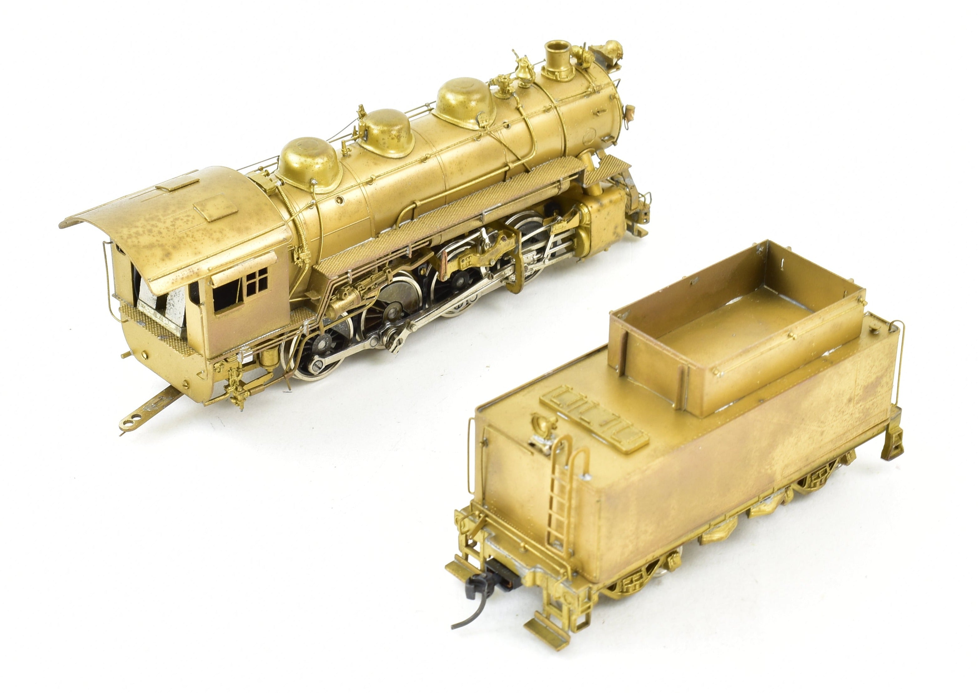 HO Scale Brass Pacific Fast Mail (PFM) - United Baltimore & Ohio L-2 0-8-0 B&O Power Series Model Train