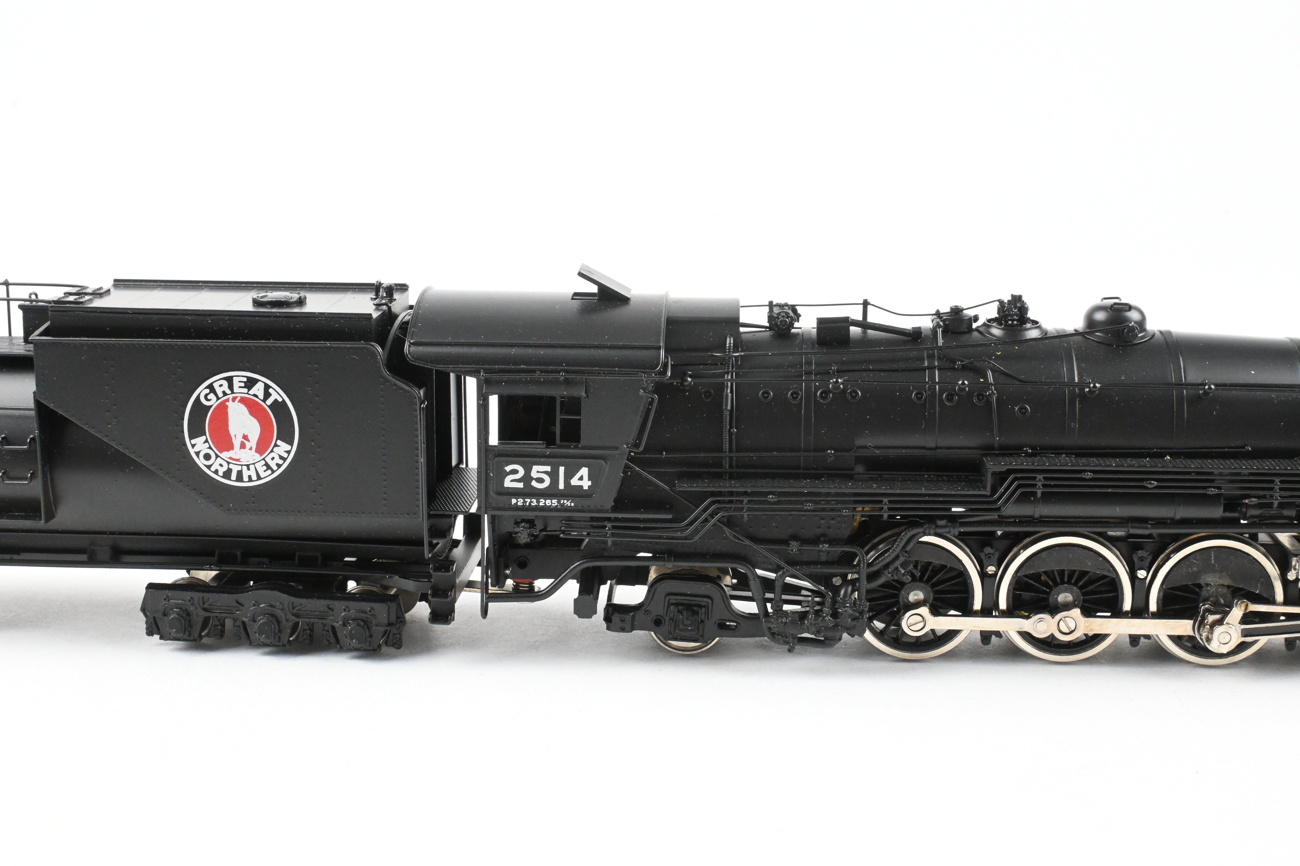 HO Scale Brass Tenshodo GN - Great Northern 4-8-2 Class P-2 Factory Painted Crown Series Steam Locomotive Model #2514