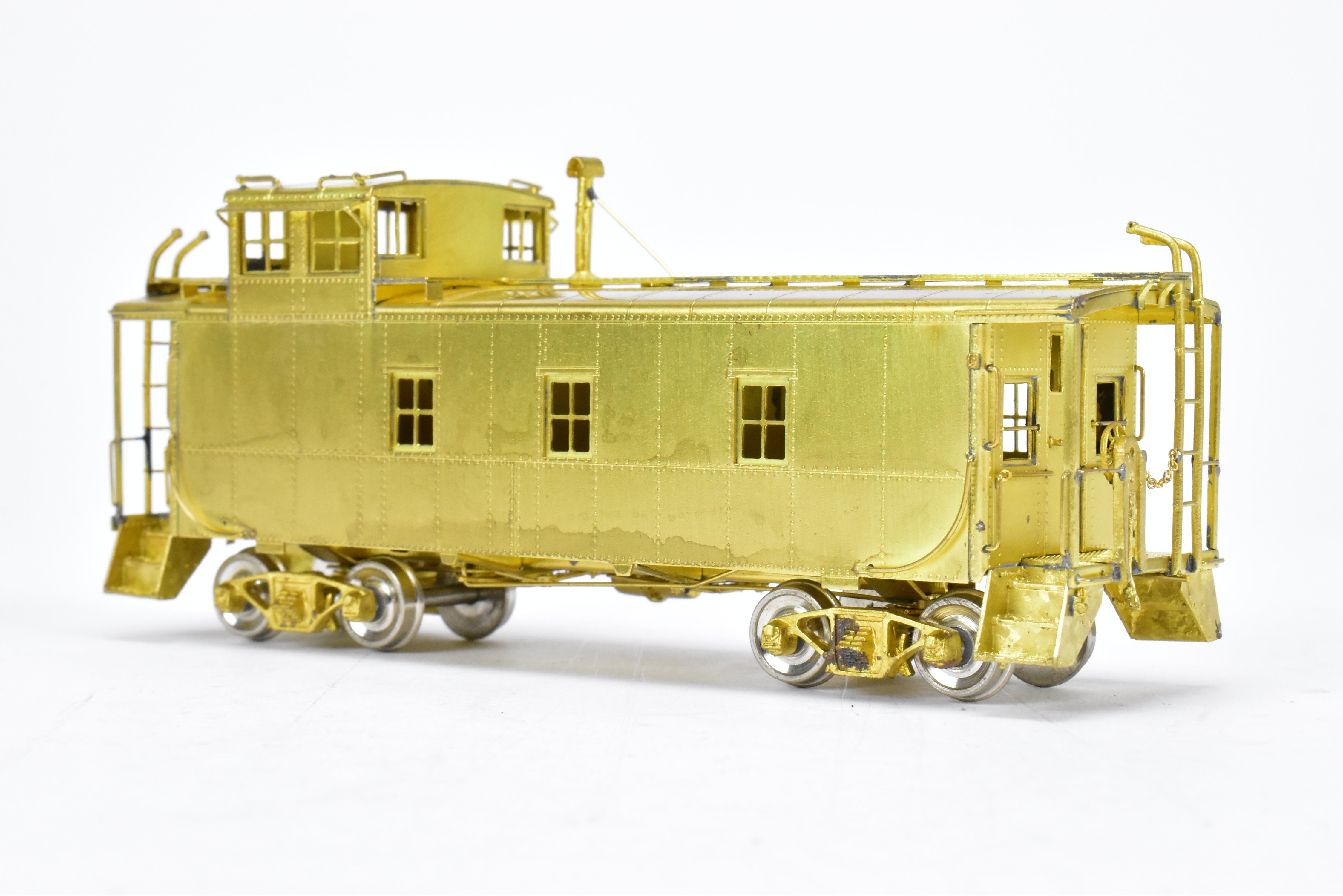 HO Brass OMI D&RGW 1400 Series Steel Caboose - Excellent for Steam & Diesel Eras