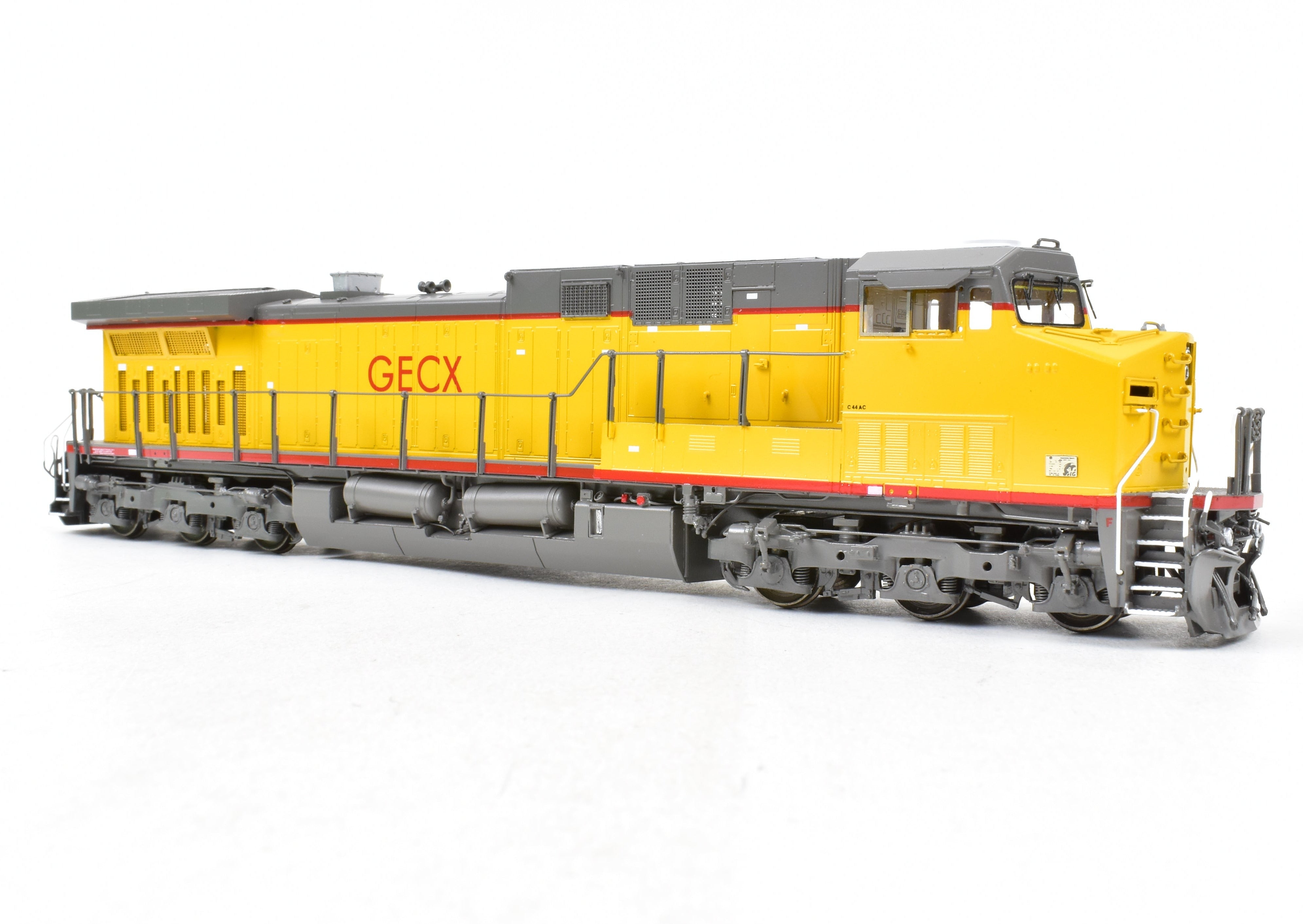 HO Scale Brass Locomotive Model - Overland Models Inc. GECX General Electric Transportation GE AC4400CW Factory - Painted