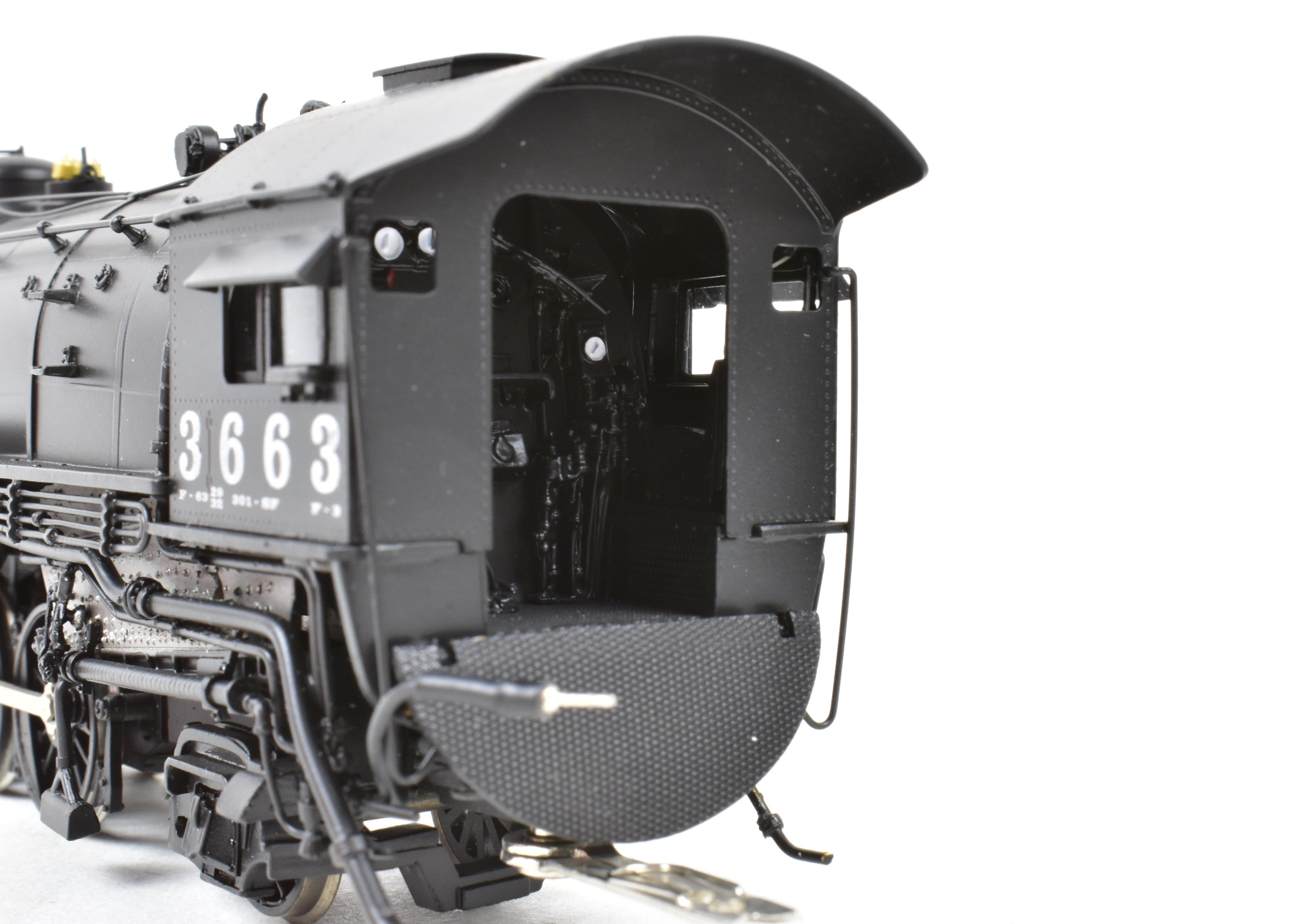HO Scale Brass Precision Scale Co. Southern Pacific F-3 2-10-2 Factory Painted Locomotive Model No. 3663