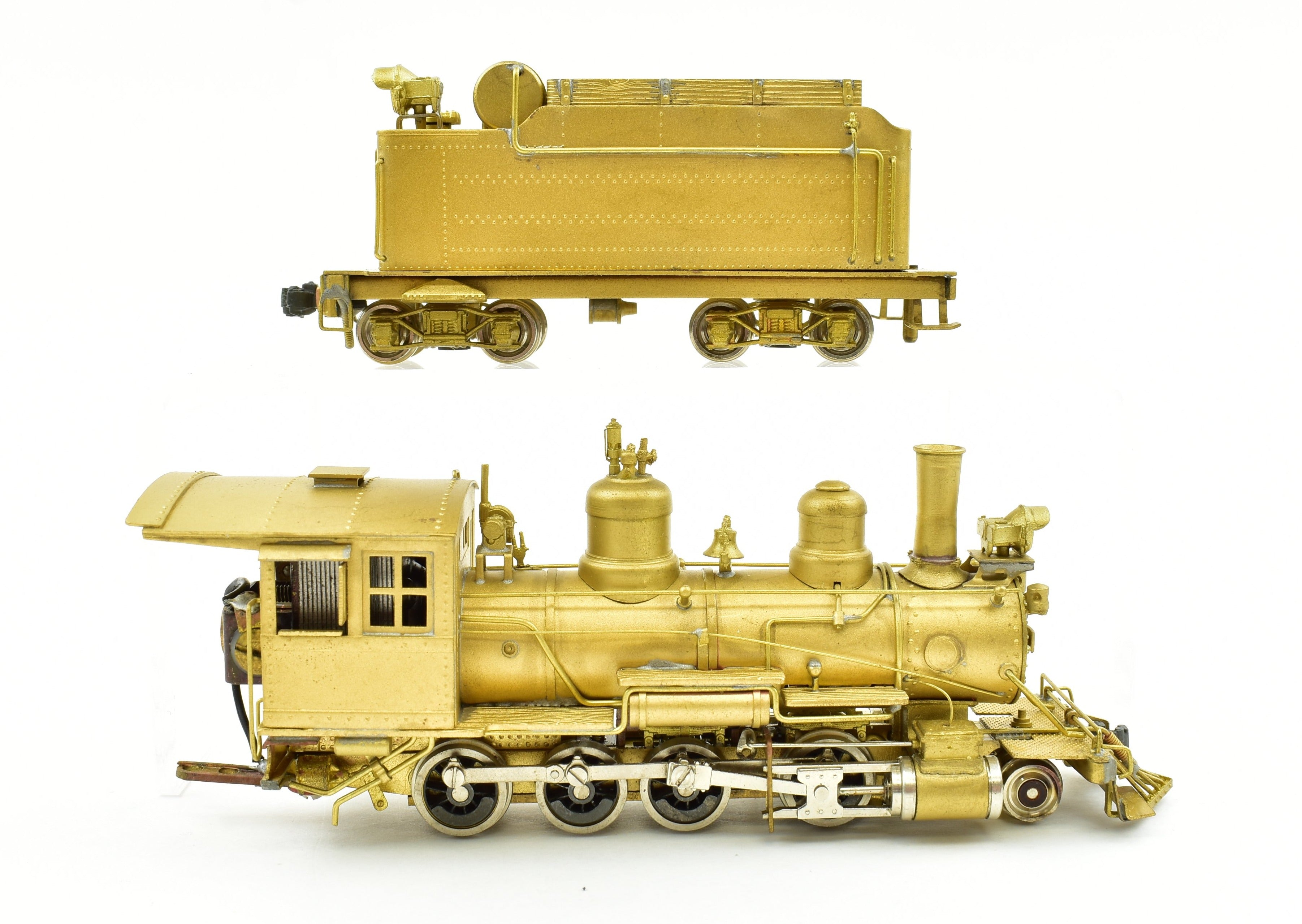 HOn3 Scale Brass Model Train - Balboa Denver & Rio Grande Western C-19 2-8-0 Locomotive #340