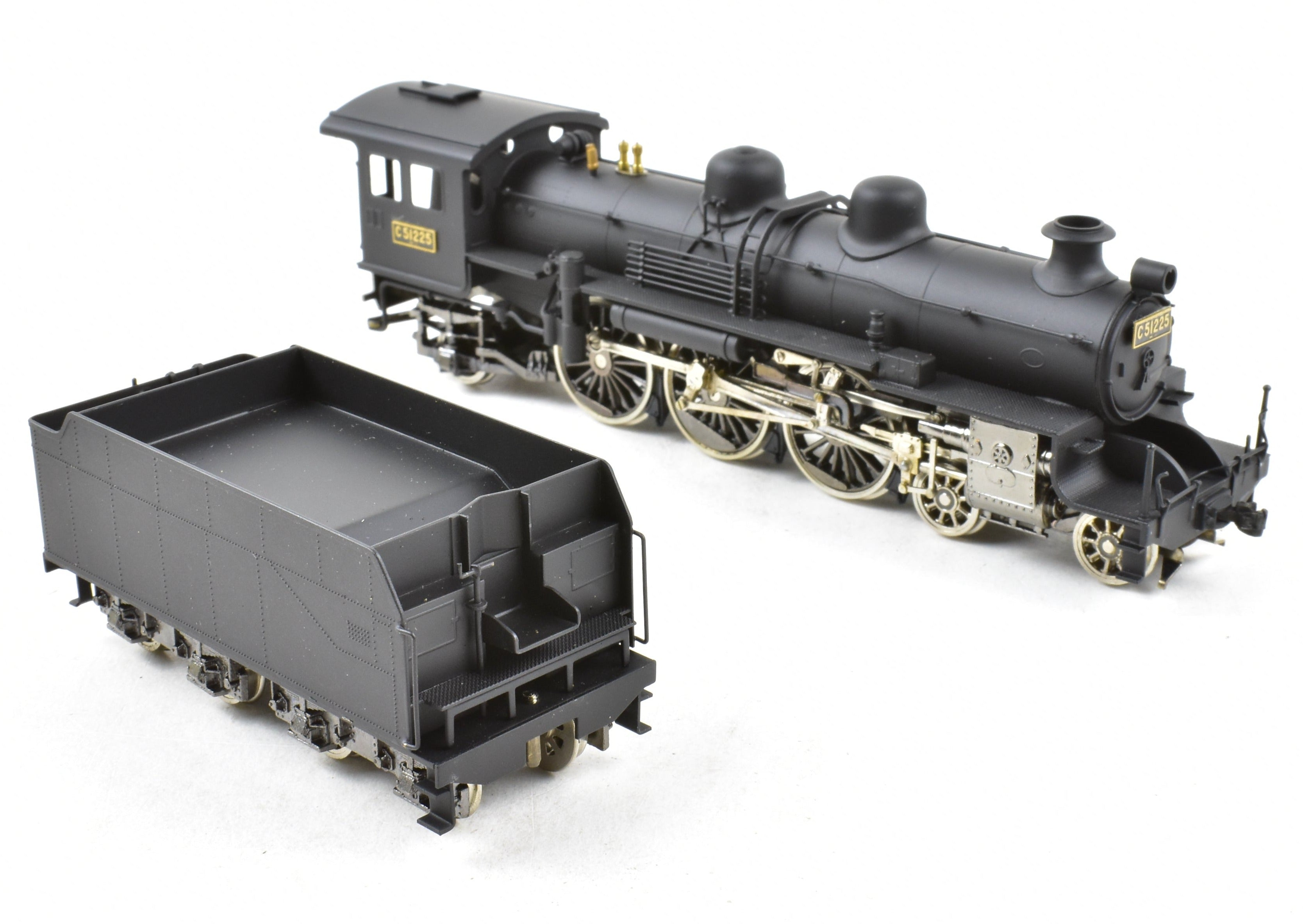 J Scale Brass KTM - Katsumi JNR Japanese National Railways C51 4-6-2 FP Model Train