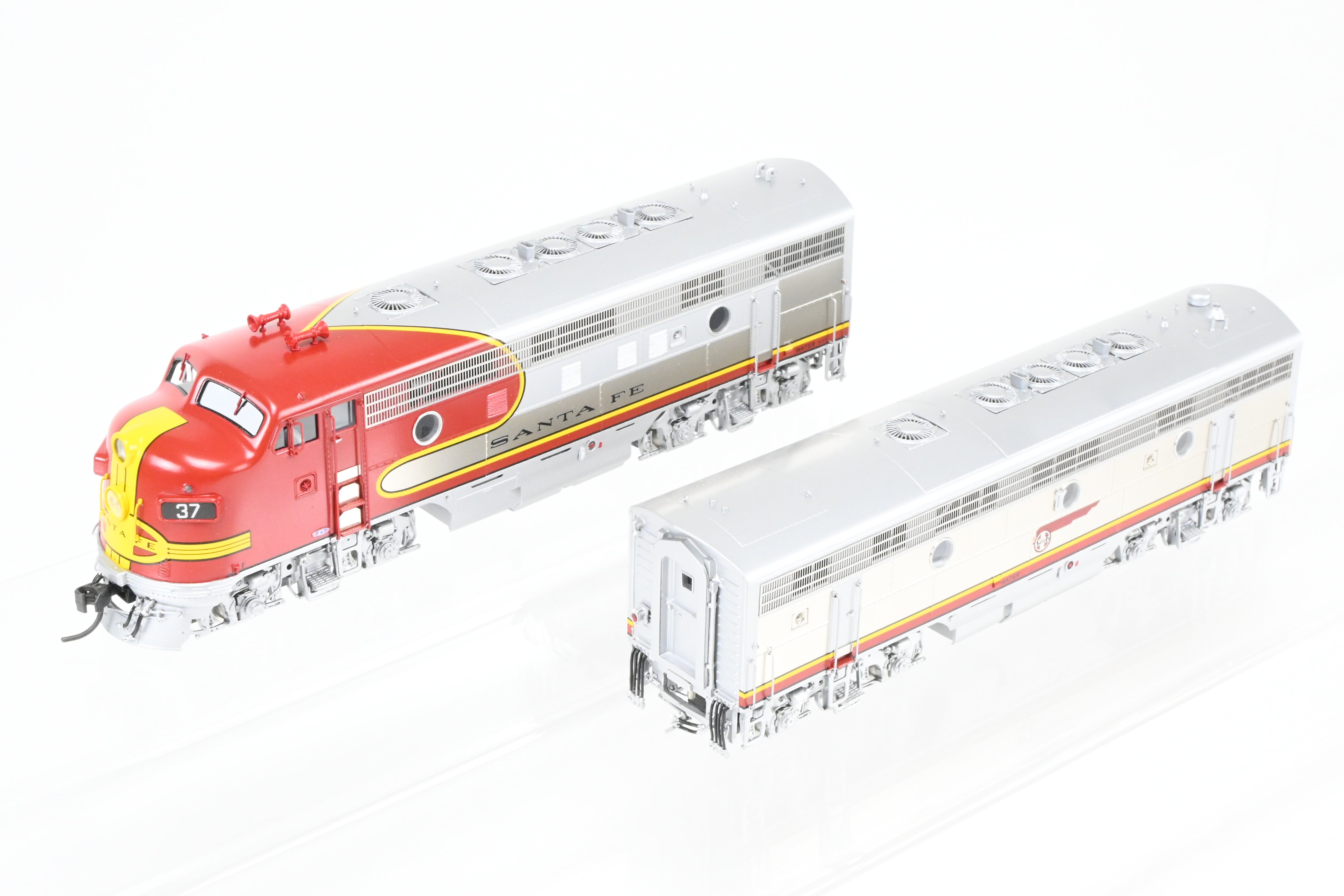 Challenger Imports ATSF Santa Fe Passenger Service HO Brass EMD F7 A/B/B/A Set