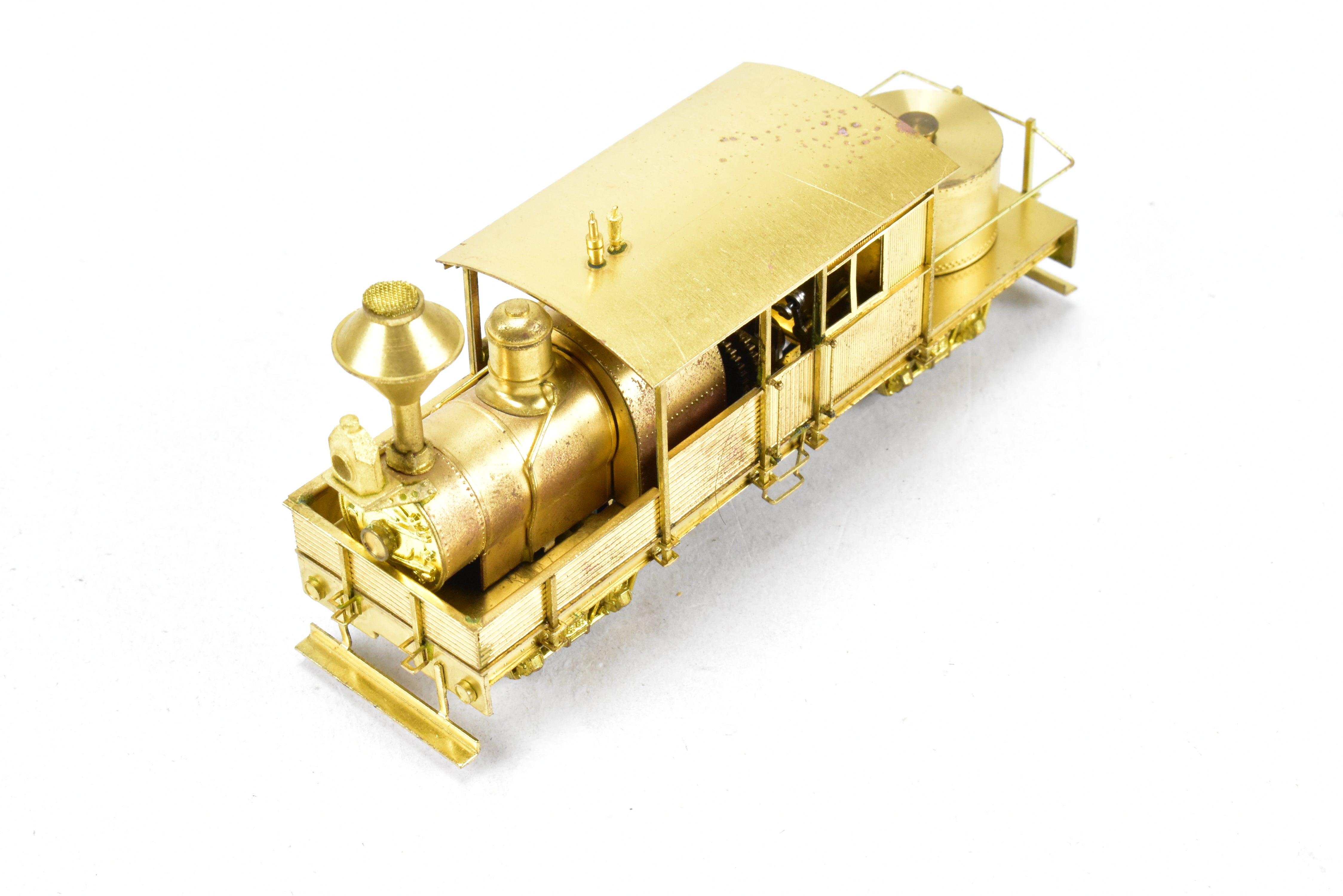 HOn3 Scale Brass Westside Model Co. Collectible Various Logging Class A Climax Horizontal Boiler Model Train