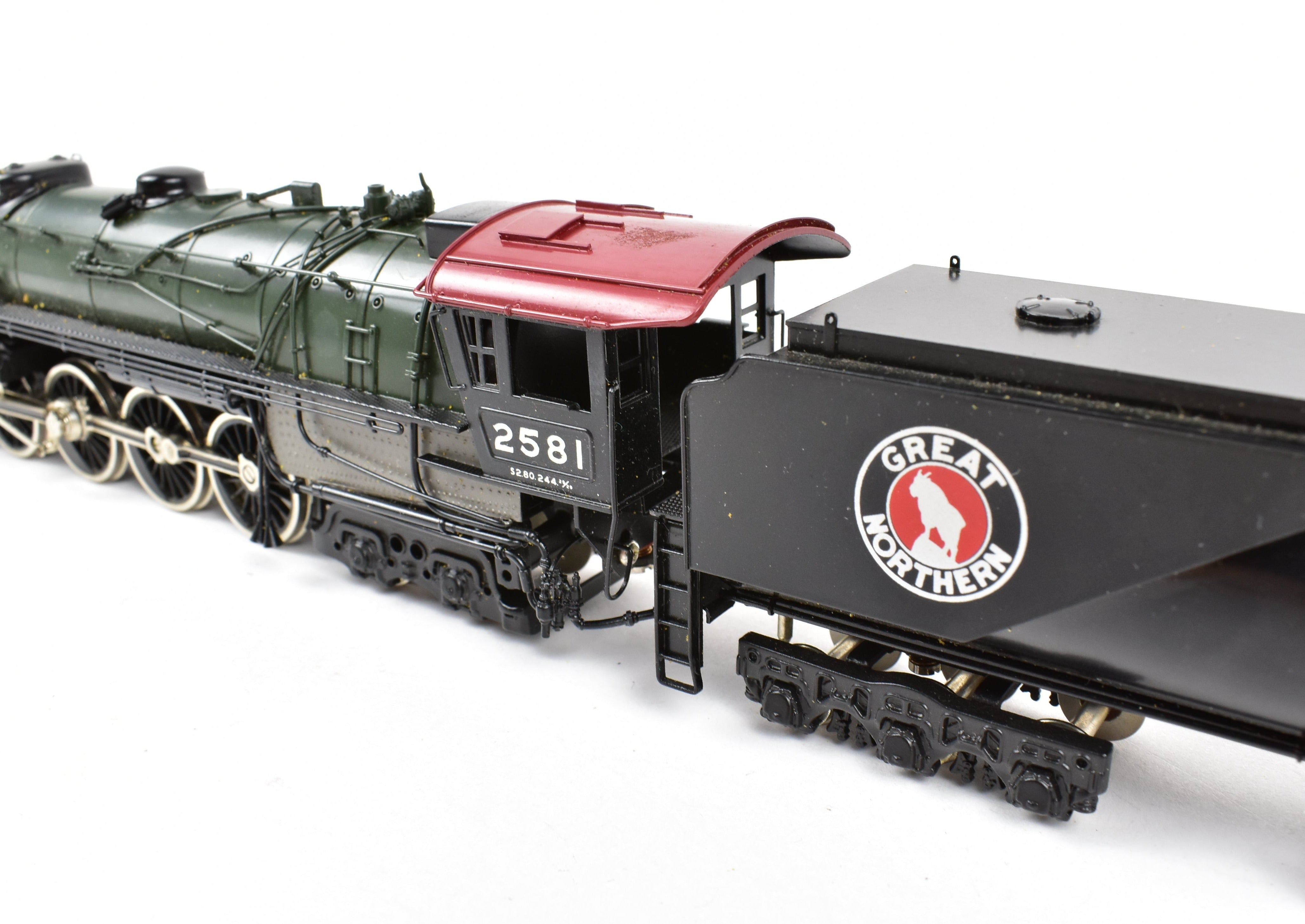 HO Brass Tenshodo Great Northern 4-8-4 S-2 Class Factory Painted Crown Model