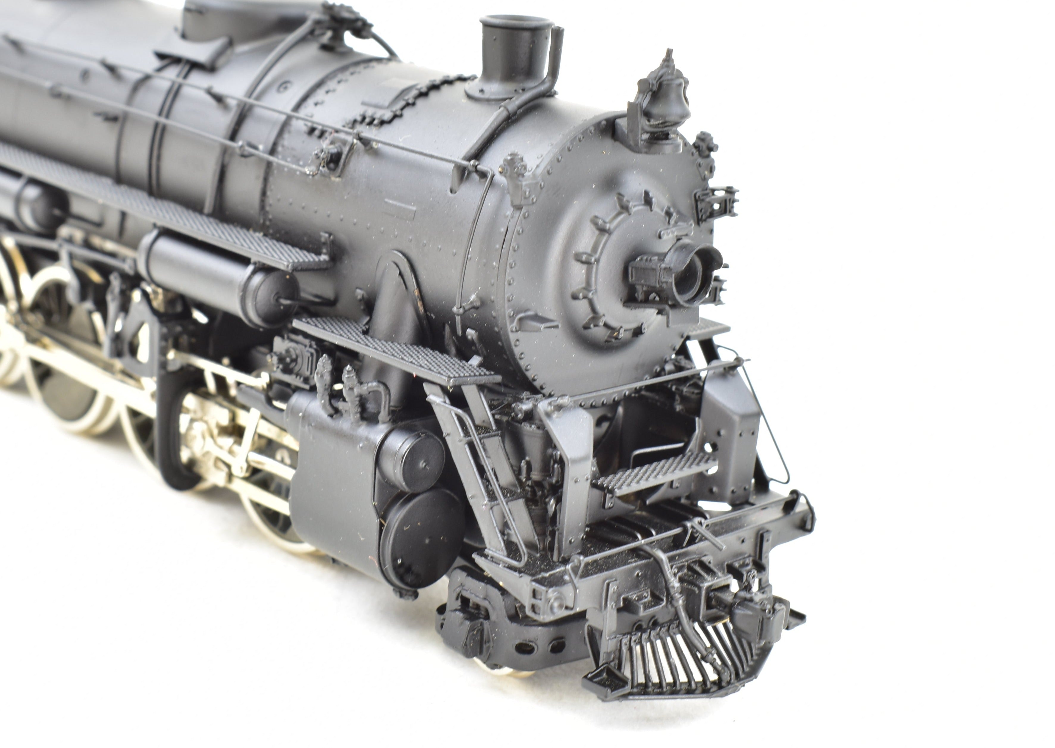 HO Scale Brass Model Train - Oriental Limited Erie Railroad S - 3 2 - 8 - 4 Locomotive with Spoked Drivers and FP Features