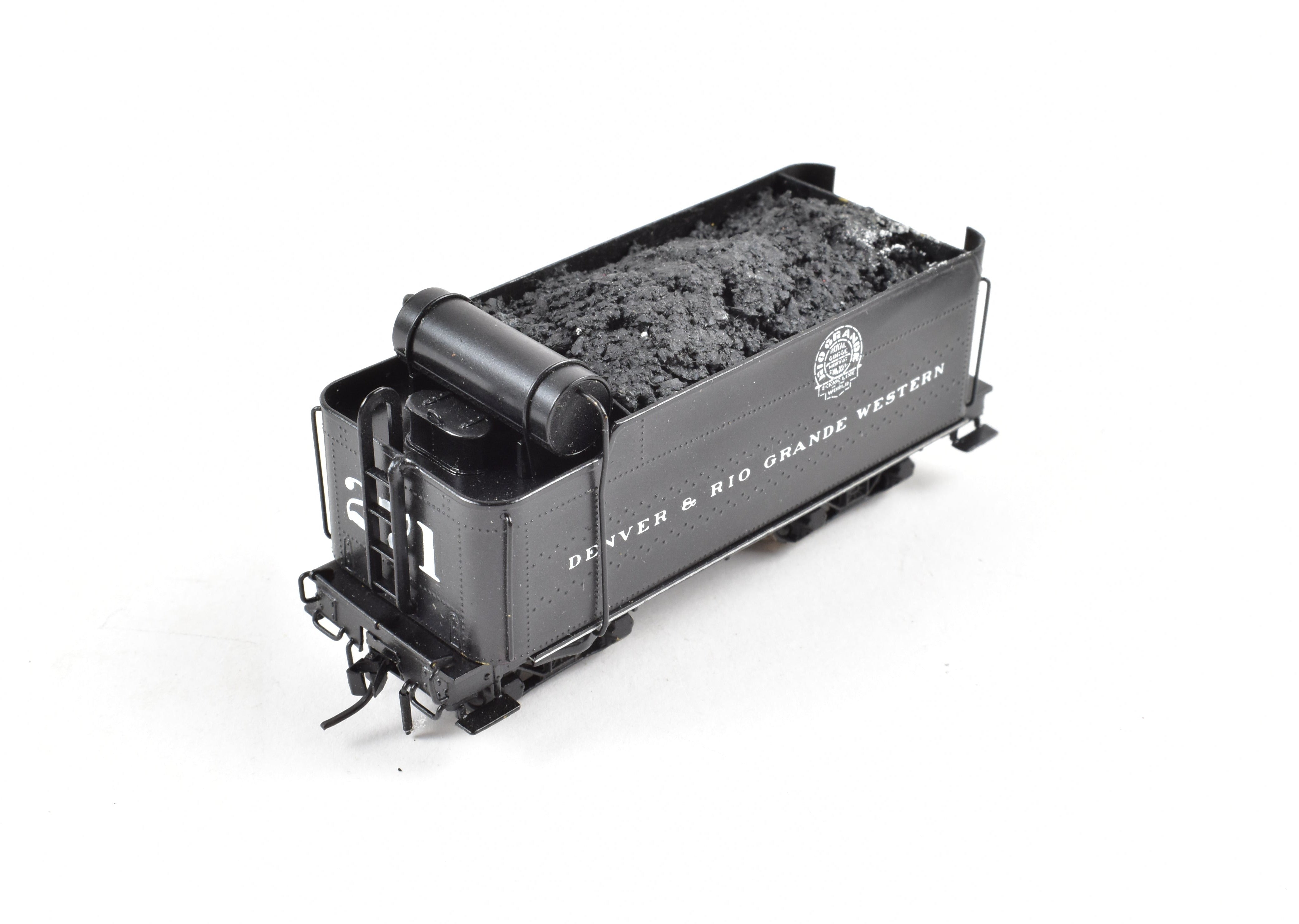 HOn3 Brass Westside D&RGW C-16 2-8-0 #271 with SoundTraxx Tsunami DCC