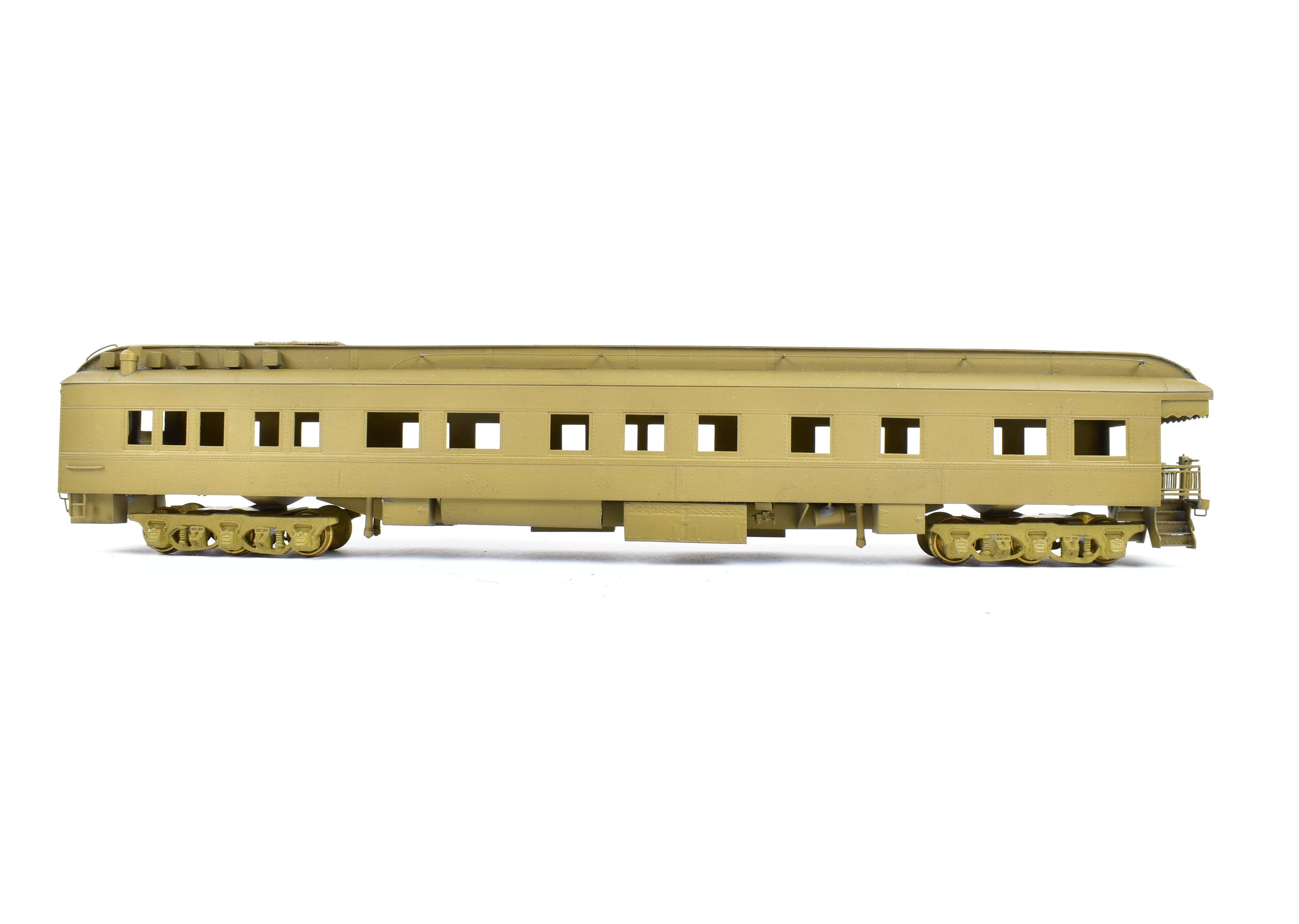 HO Scale Brass Hallmark Models MKT - Missouri Kansas Texas Katy Business Observation Railroad Car Model