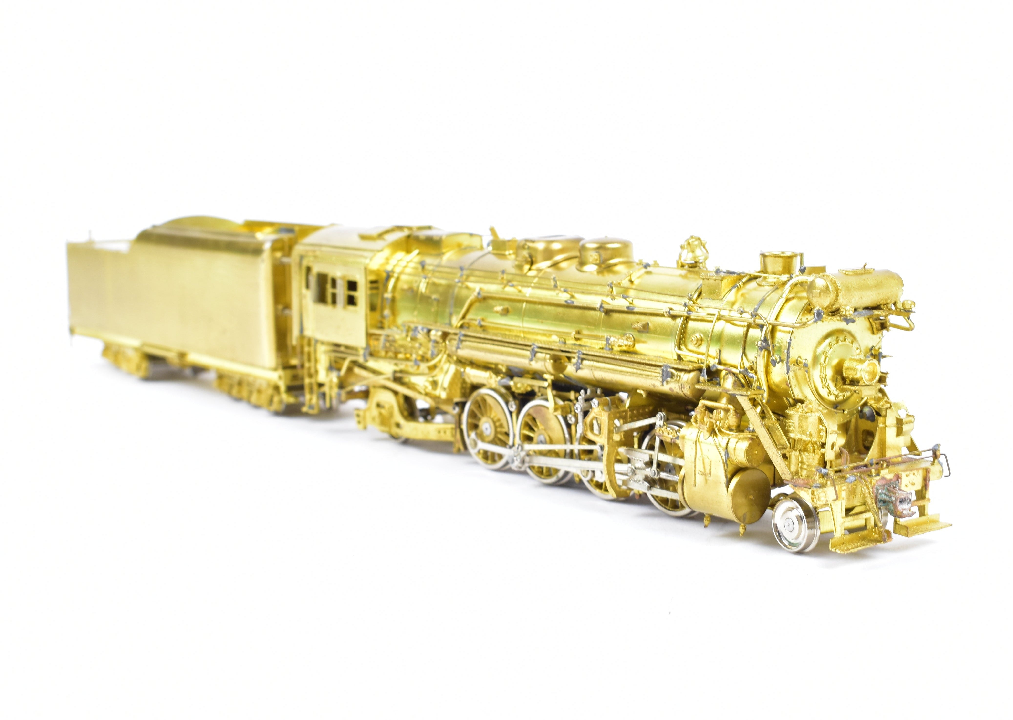 HO Brass OMI - Overland Models NYC/P&LE Pittsburg & Lake Erie H-10b 2-8-2 High - Quality Model