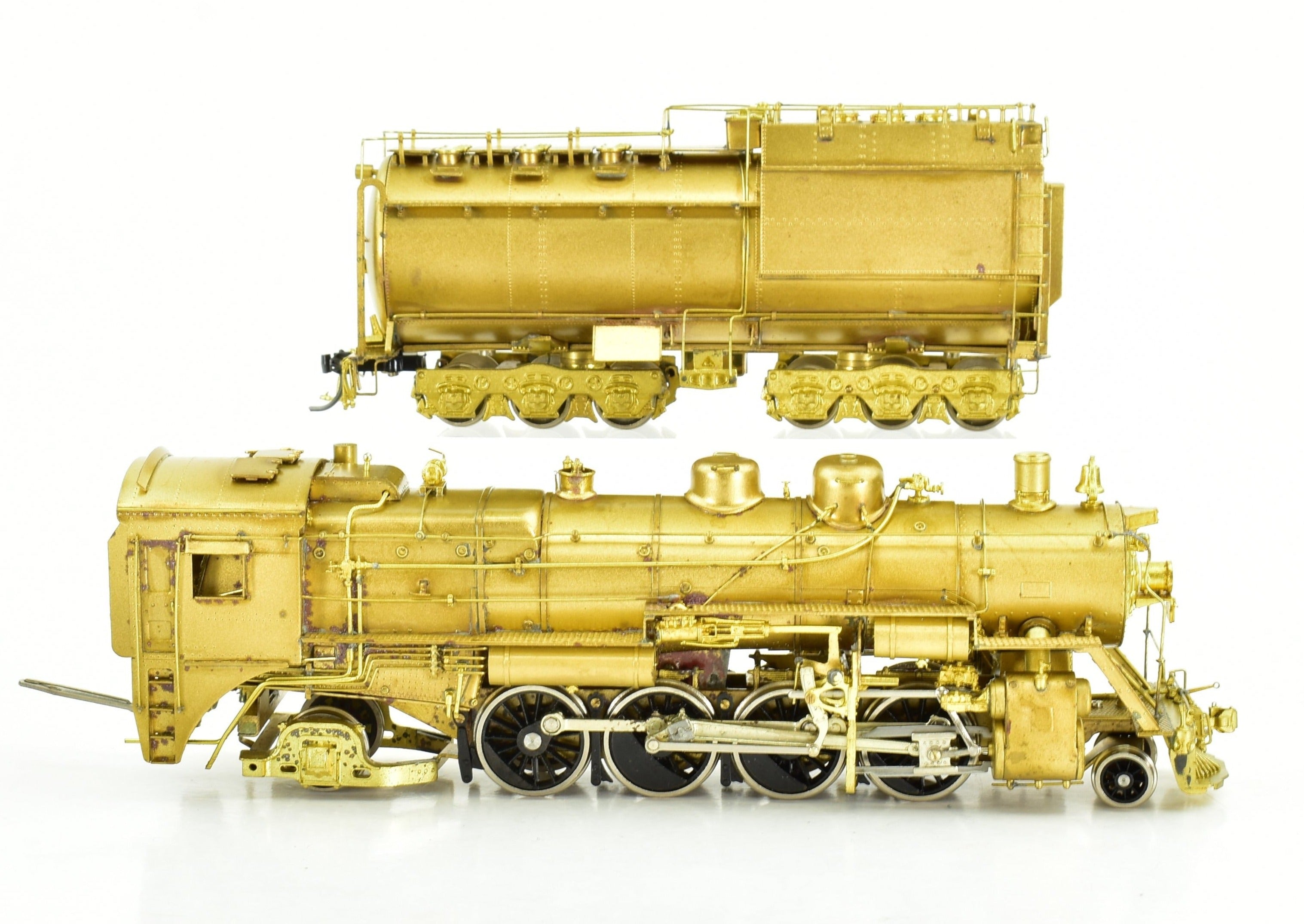 HO Scale Brass Van Hobbies CNR Canadian National Railway S - 2a 2 - 8 - 2 Model