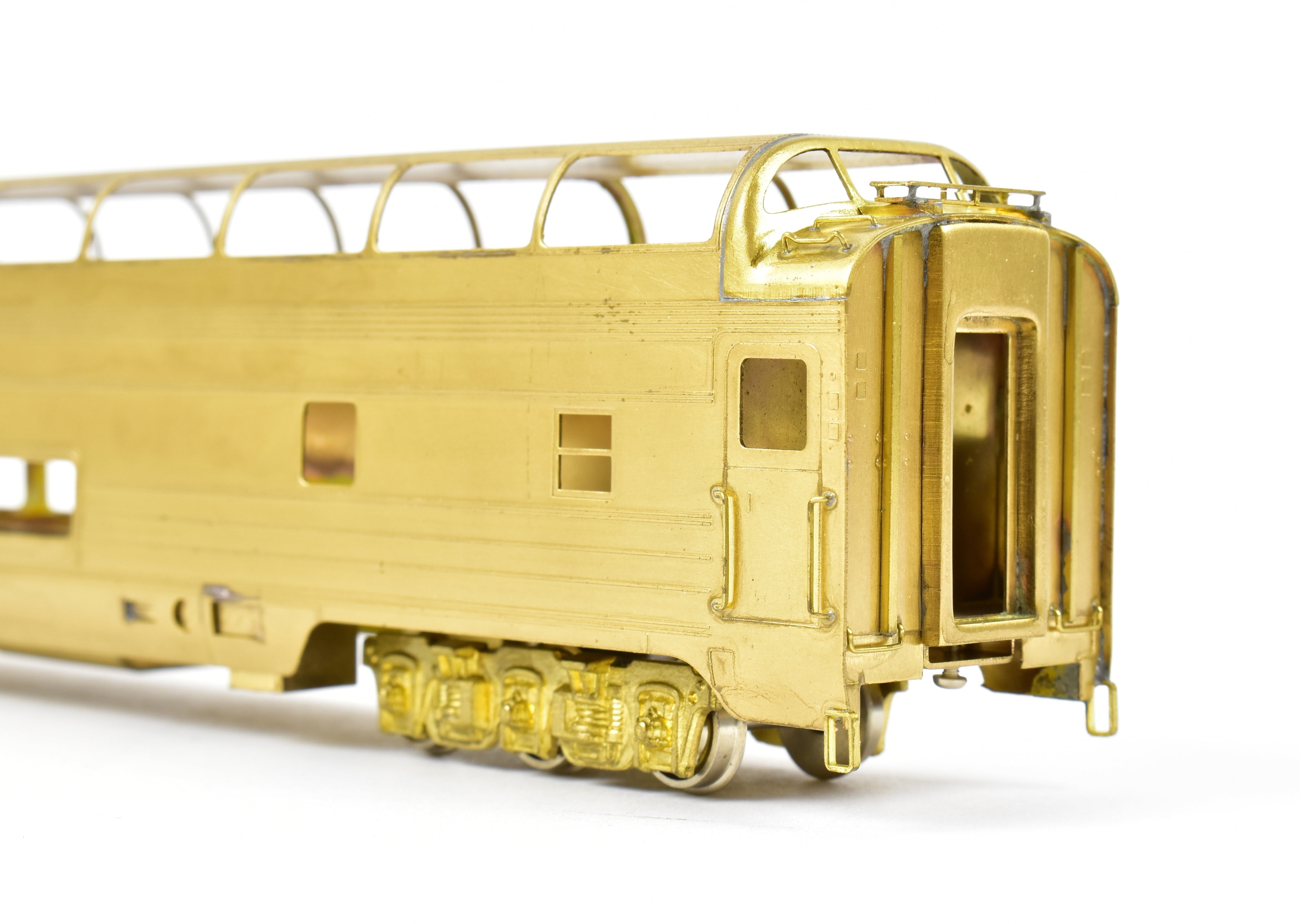 HO Scale Brass S. Soho & Co. Great Northern Empire Builder #1390 View Series Dome Lounge Model Train Car